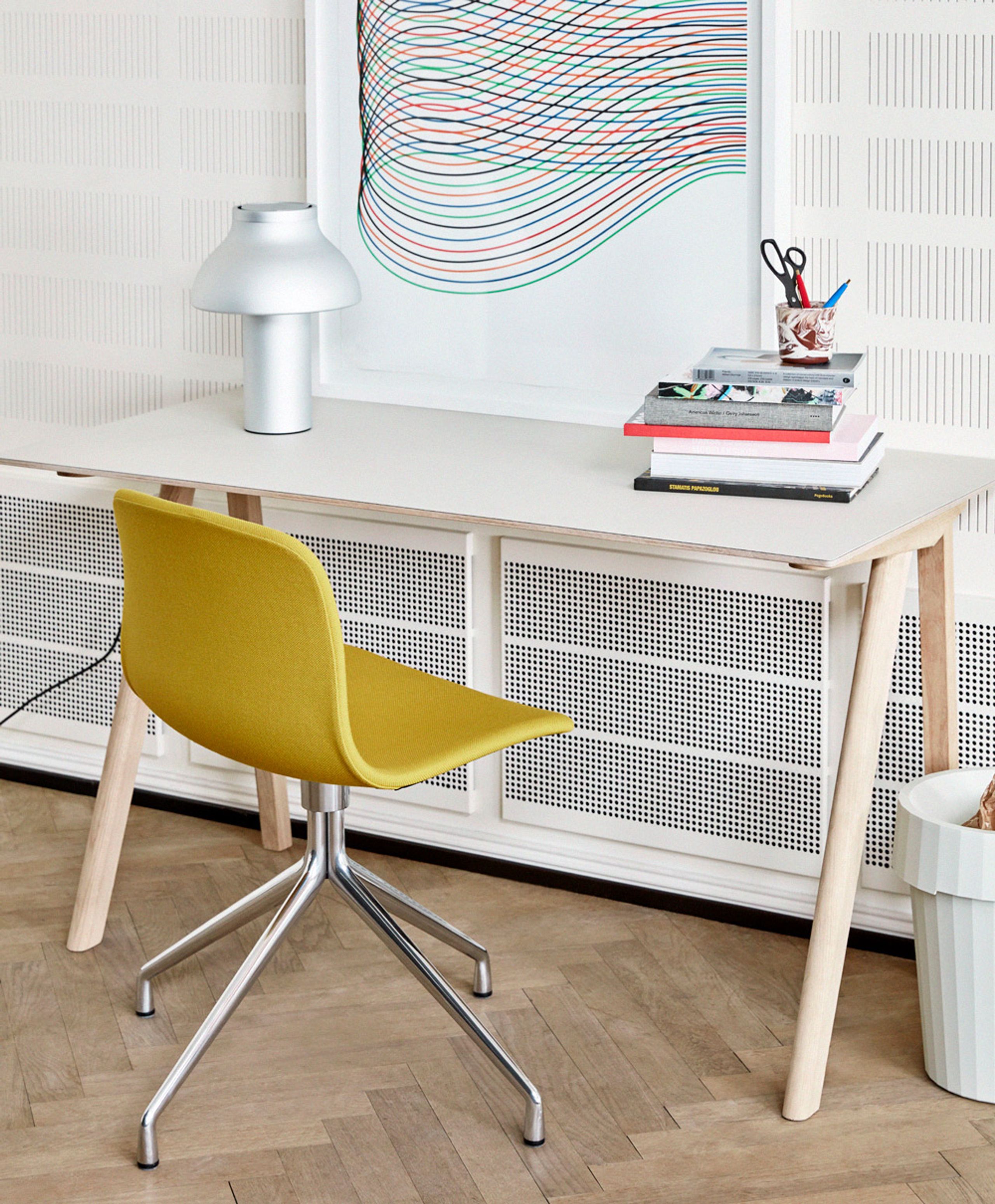 HAY - Skrivebord - CPH 90 Desk - Black Stained Oak / Black