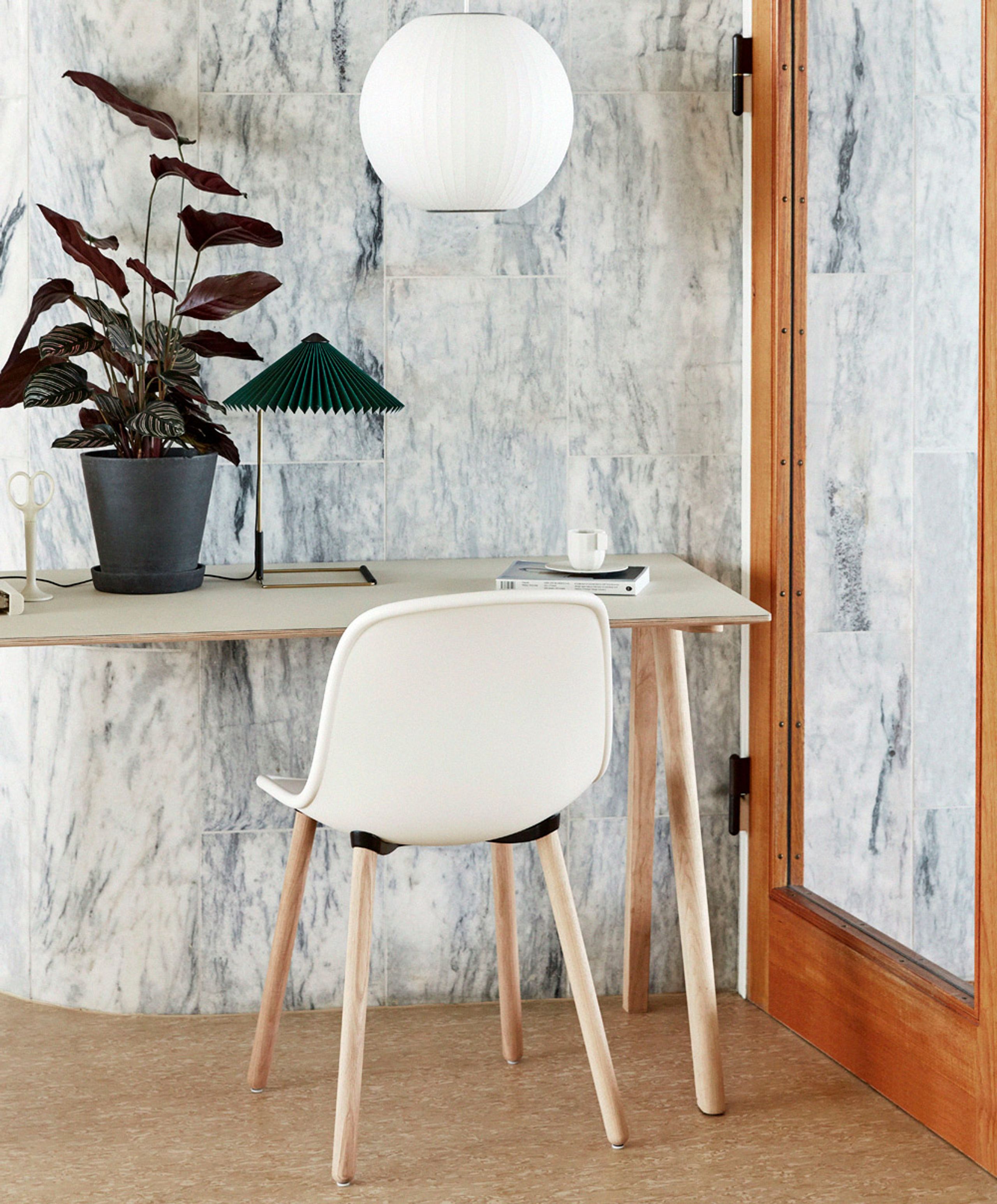 HAY - Skrivebord - CPH 90 Desk - Soaped Oak / Black