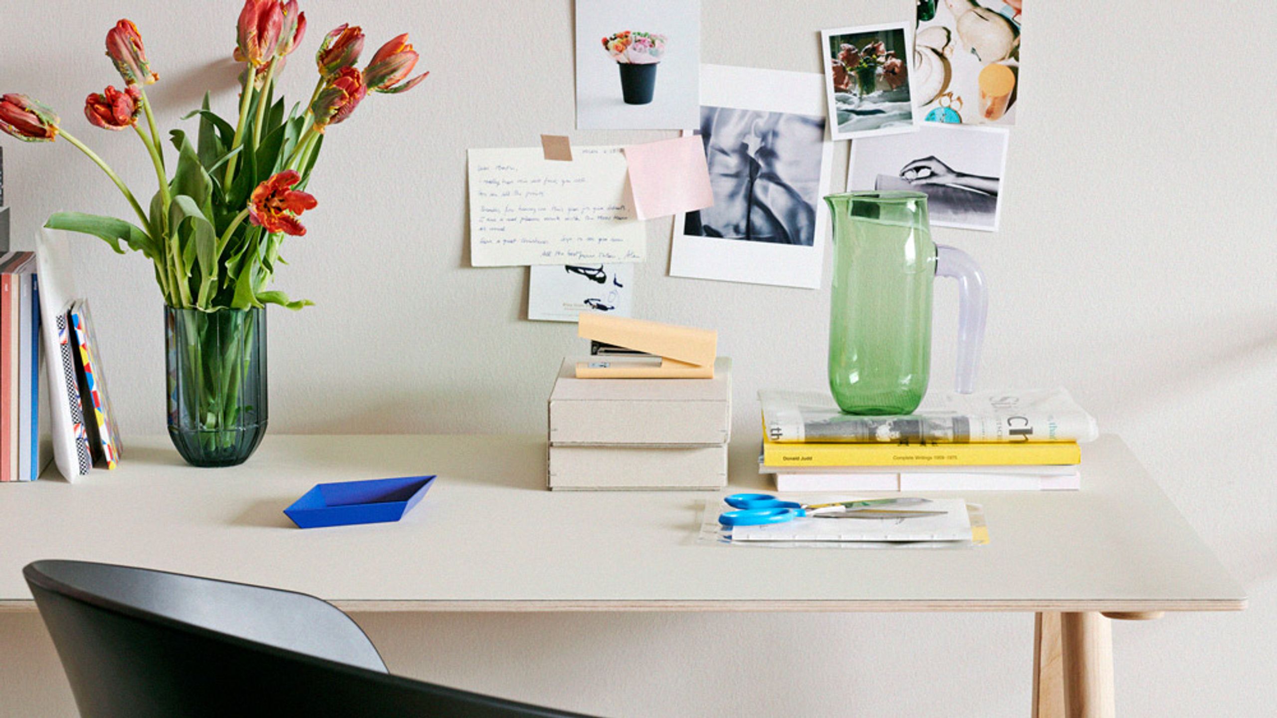 HAY - Desk - CPH 90 Desk - Soaped Oak / Green