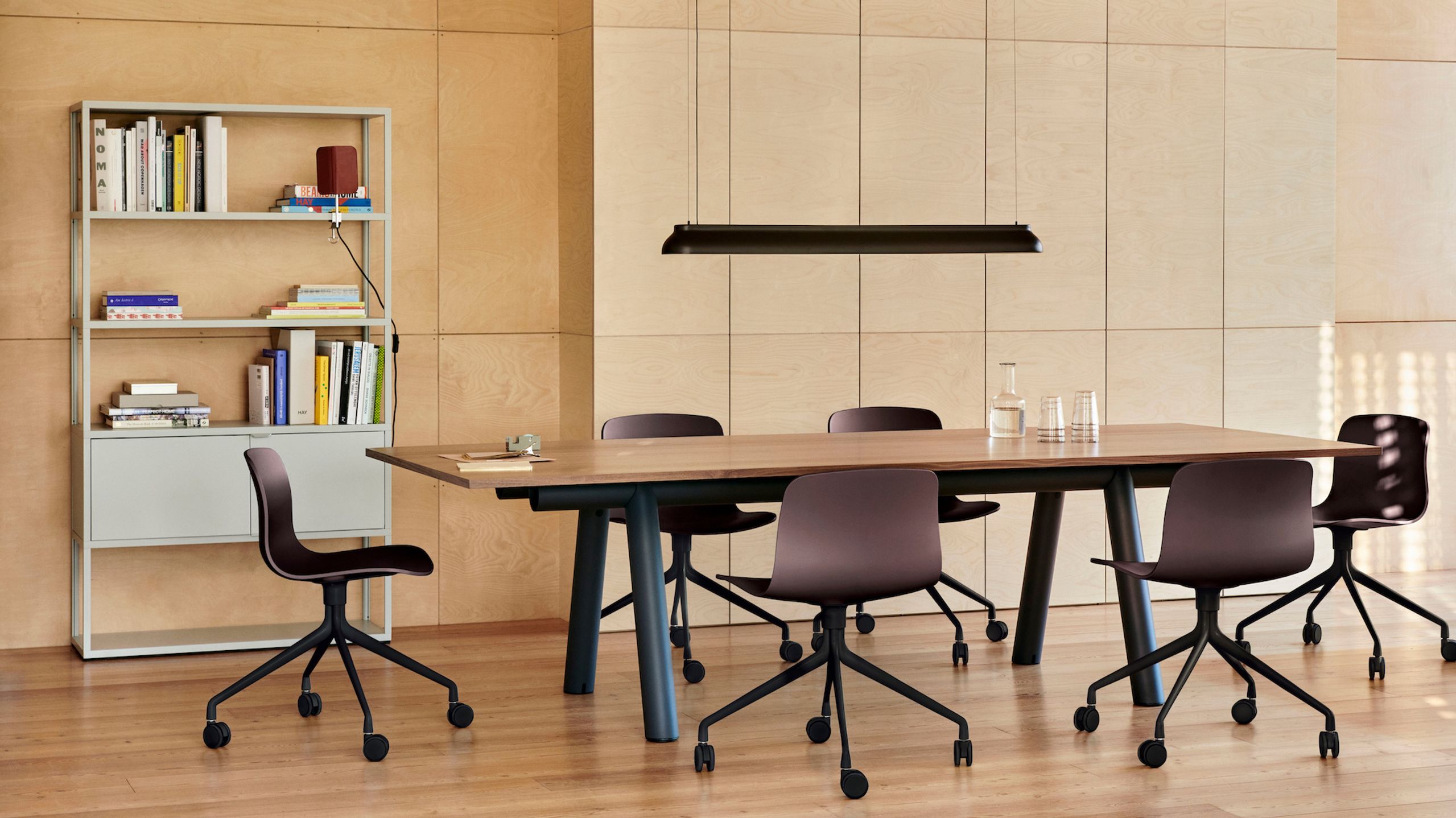 HAY - Desk - Boa Table - Black Laminate