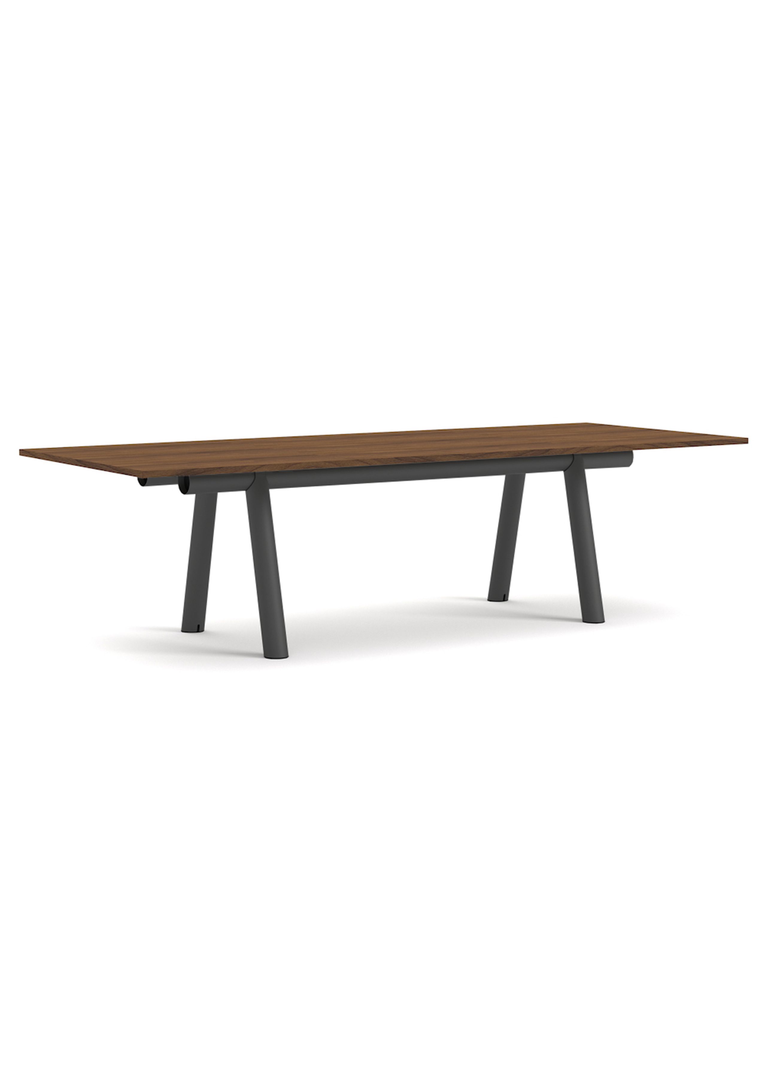 HAY - Skrivebord - Boa Table - Lacquered Walnut