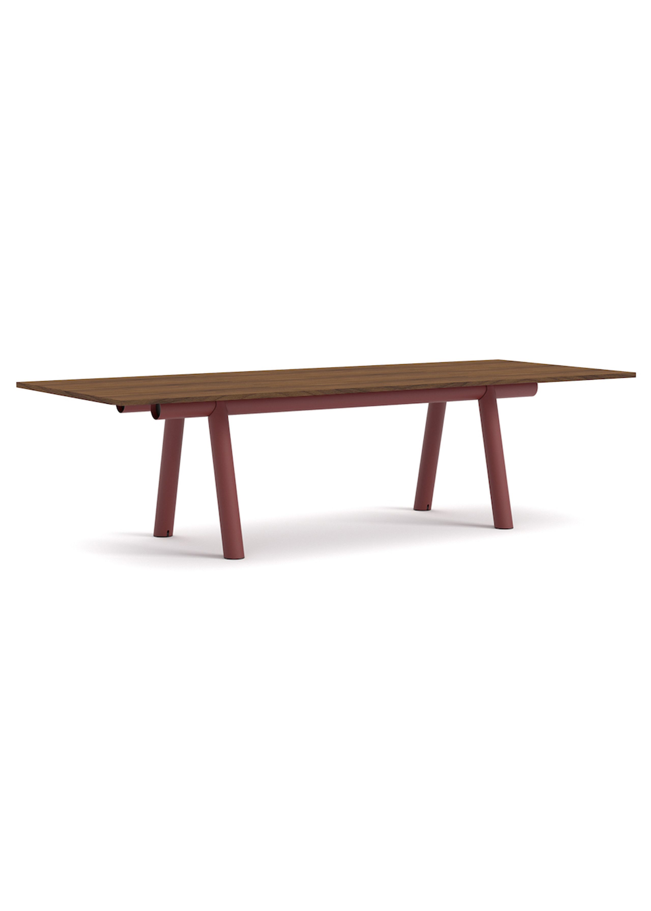 HAY - Skrivebord - Boa Table - Lacquered Walnut