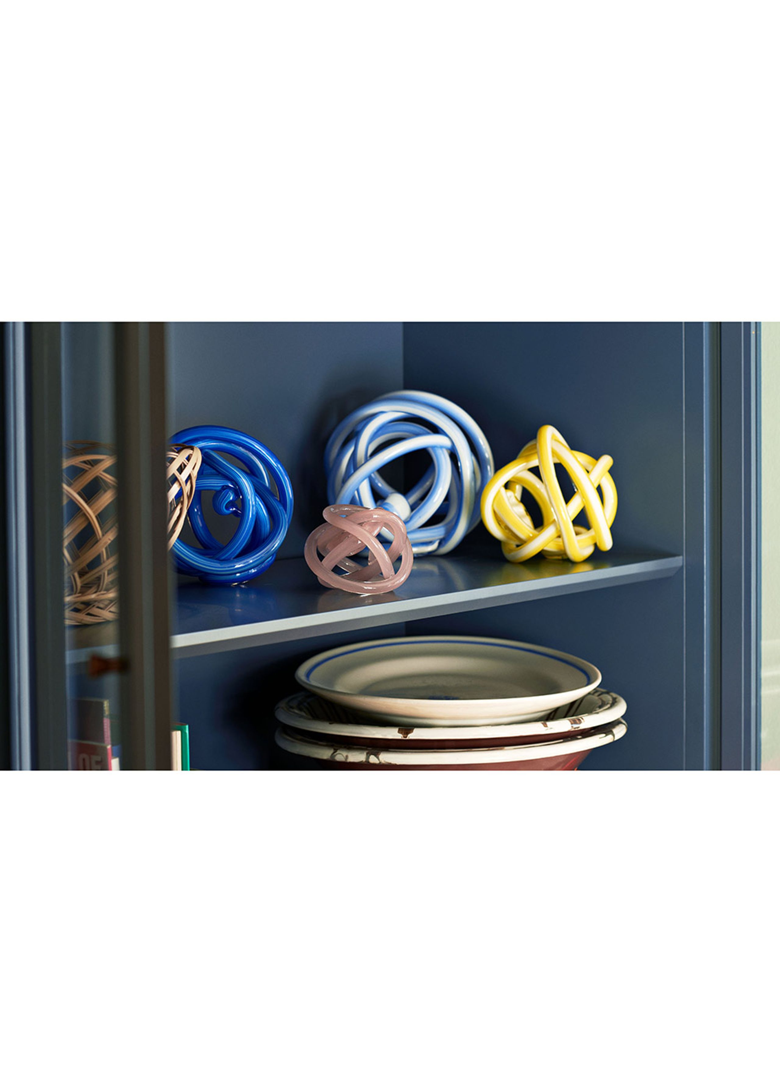 HAY - Sculpture - Knot - Yellow - M