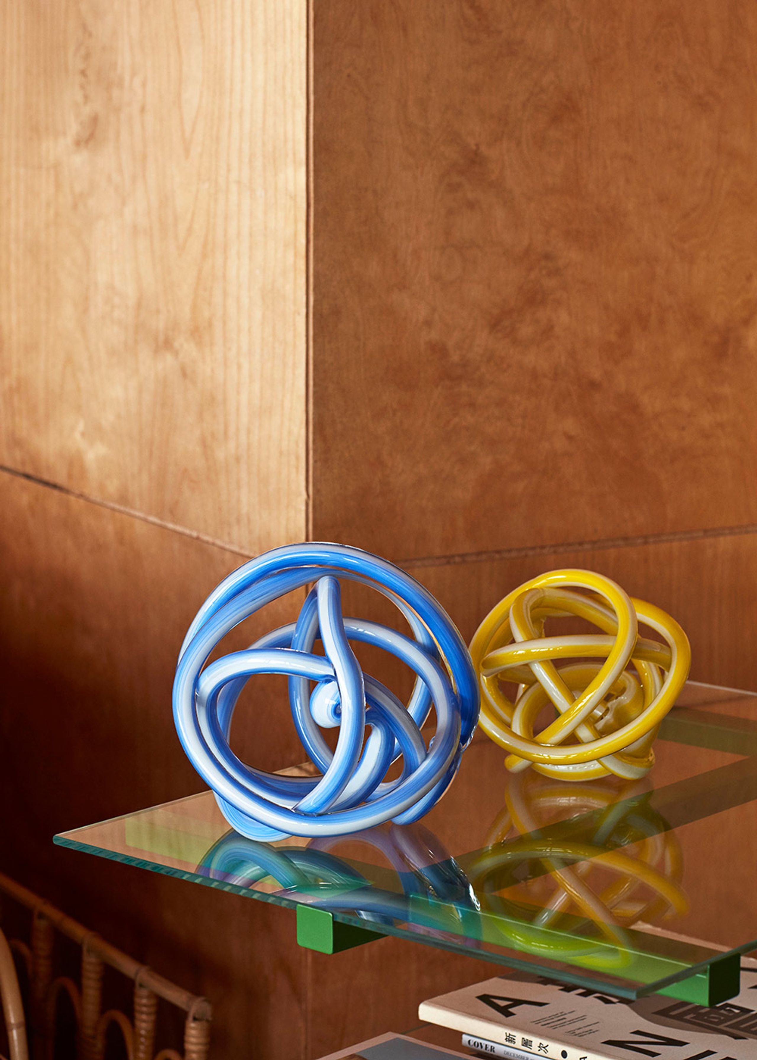 HAY - Sculpture - Knot - Yellow - M