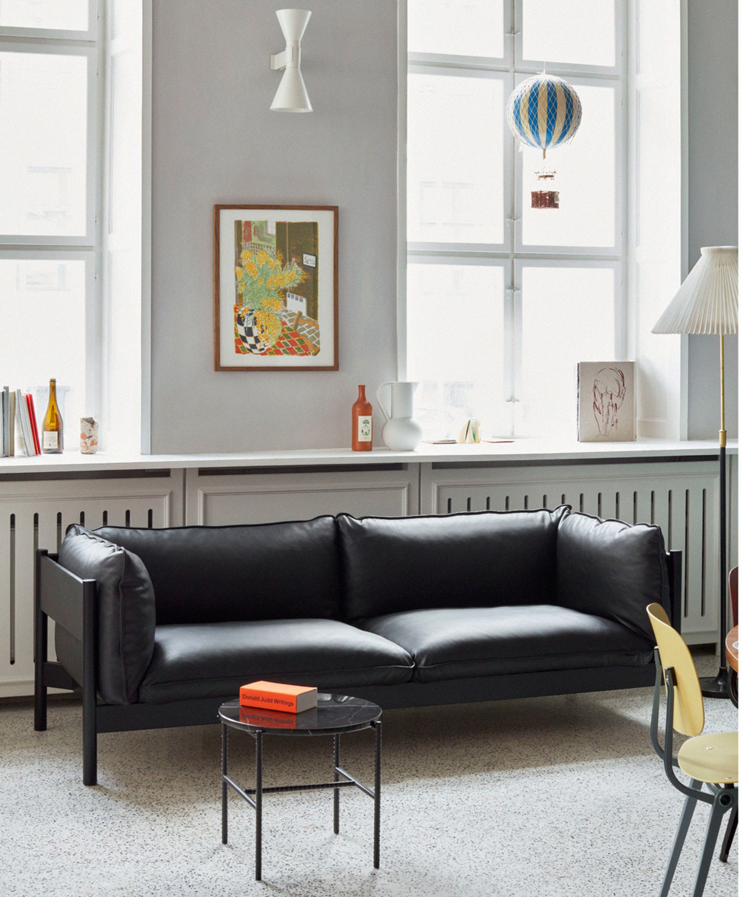 HAY - Couch - Arbour 3-seater Sofa - Oiled Waxed Oak / Hallingdal 220