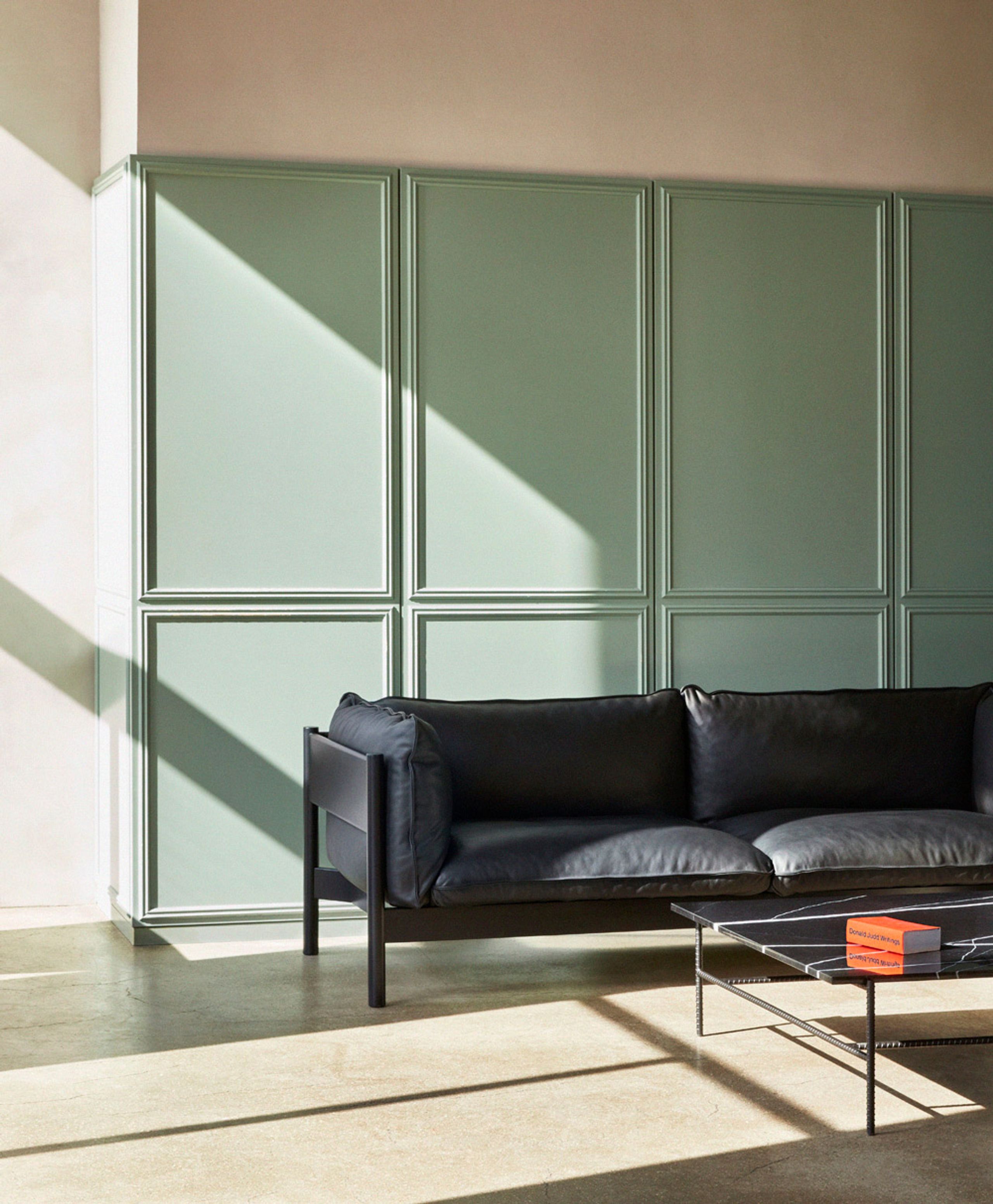 HAY - Couch - Arbour 3-seater Sofa - Oiled Waxed Oak / Hallingdal 220