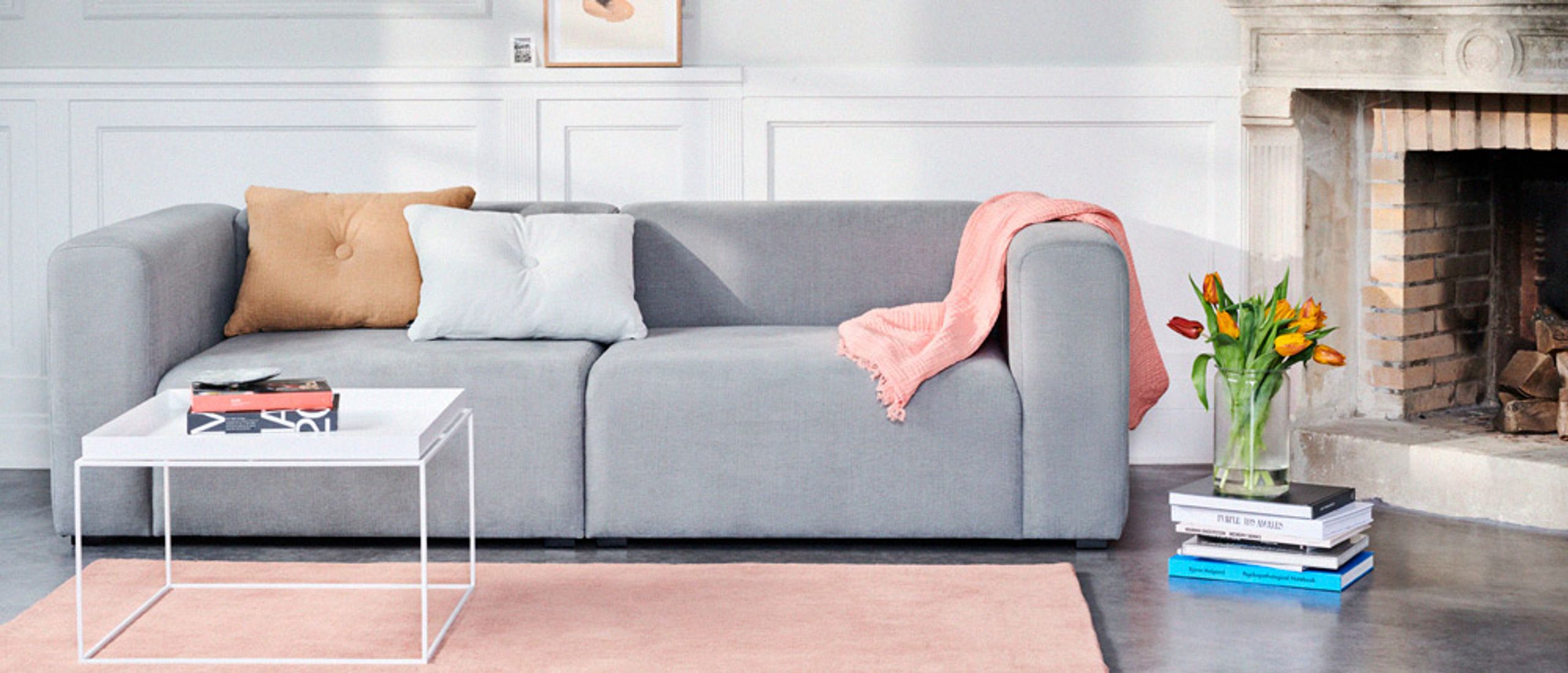 HAY - Sofa - Mags Sofa / 2.5 Seater - Combination 1 / Swarm Multi Colour