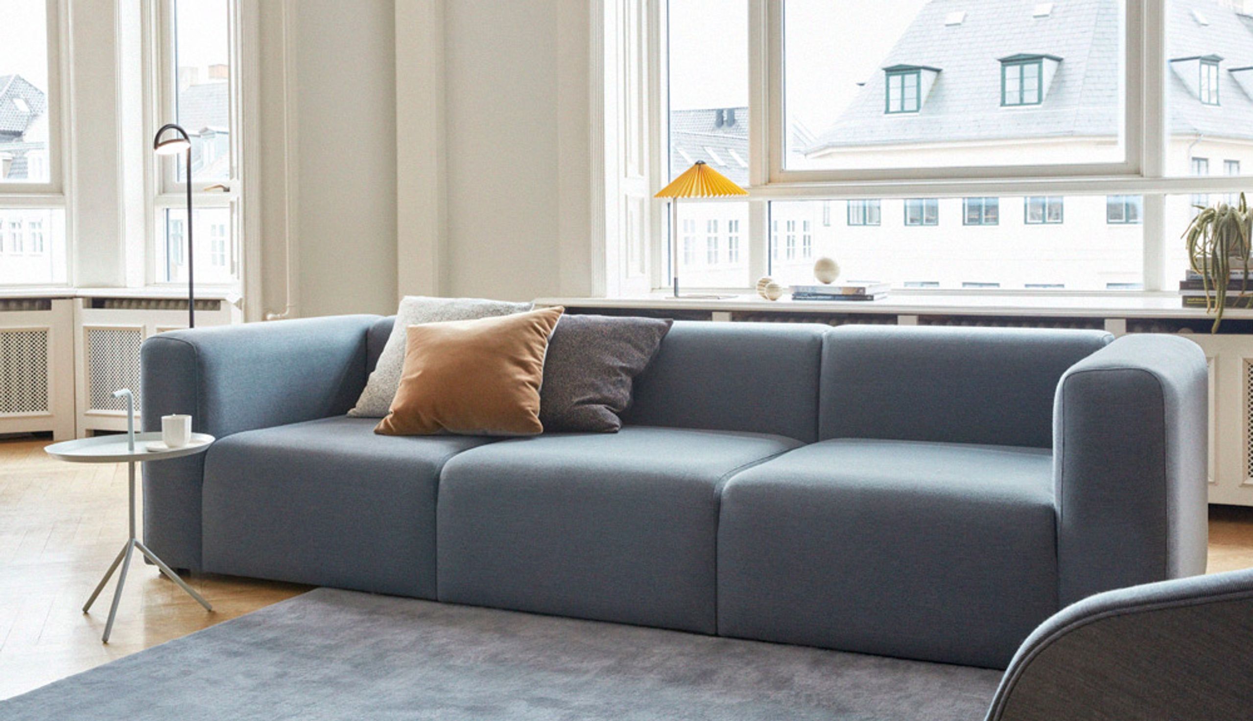 HAY - Couch - Mags Sofa / 3 Seater - Combination 1 / Hallingdal 130