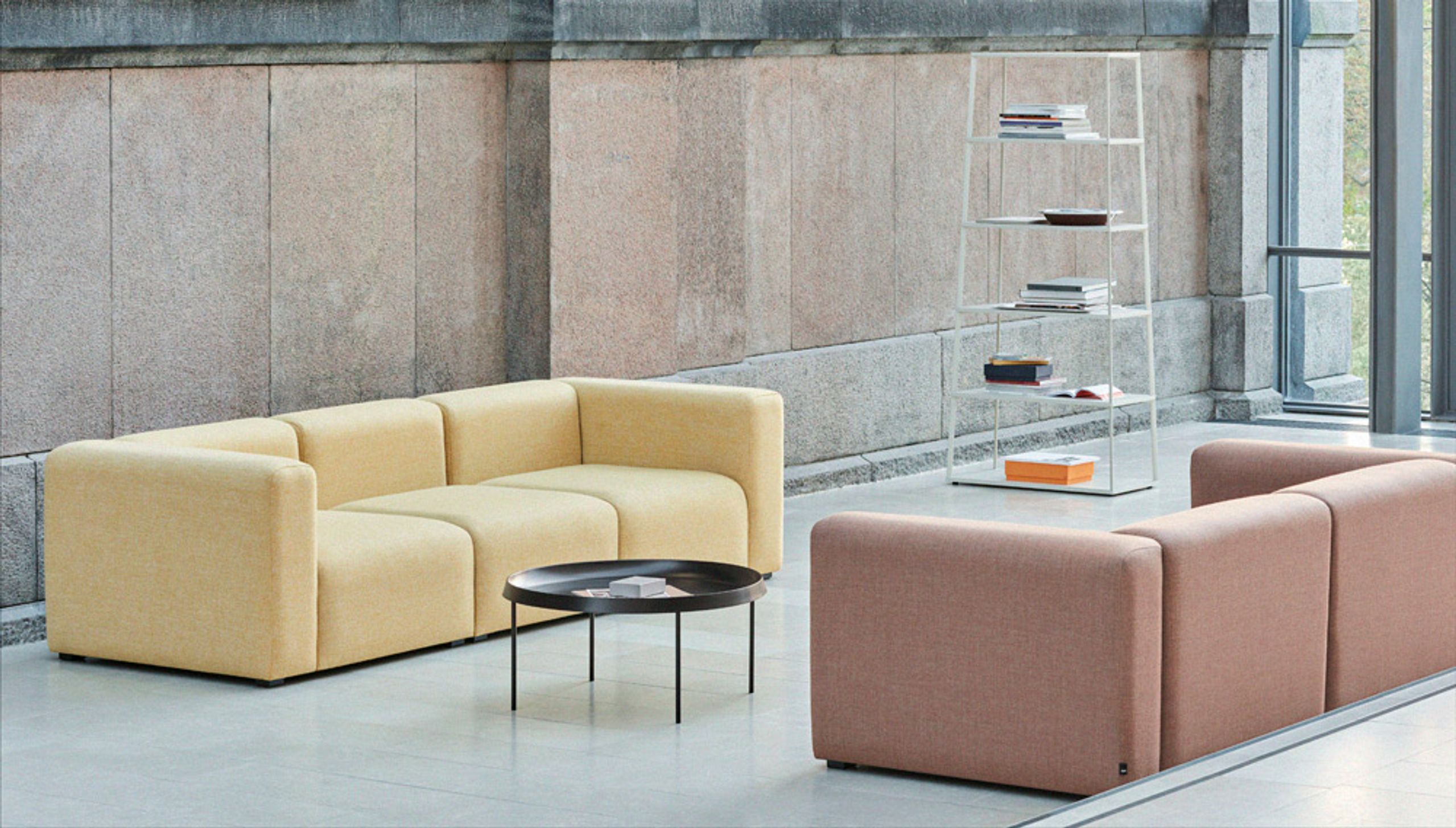 HAY - Couch - Mags Sofa / 3 Seater - Combination 1 / Hallingdal 130