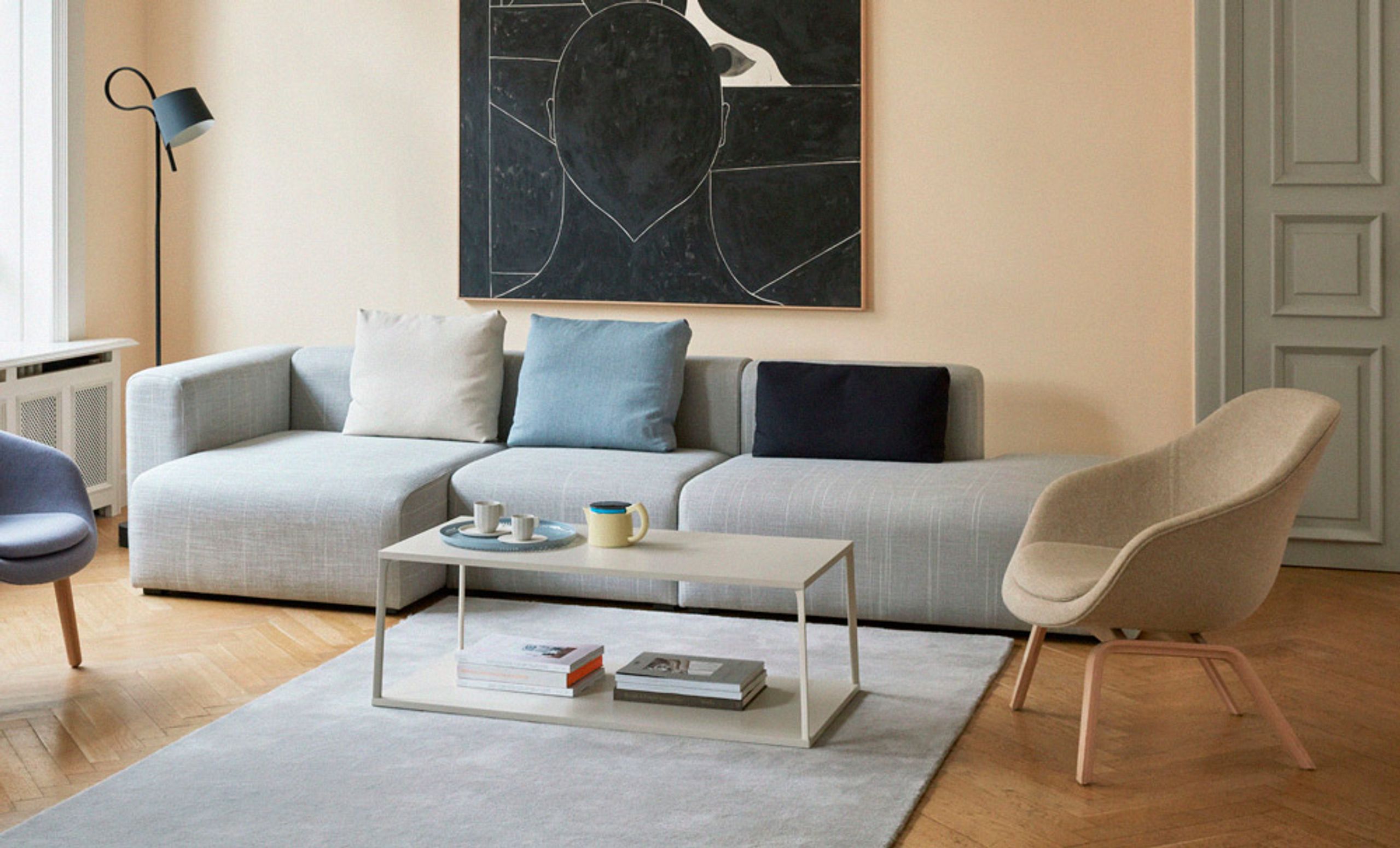 HAY - Sofa - Mags Sofa / 3 Seater - Combination 1 / Hallingdal 407