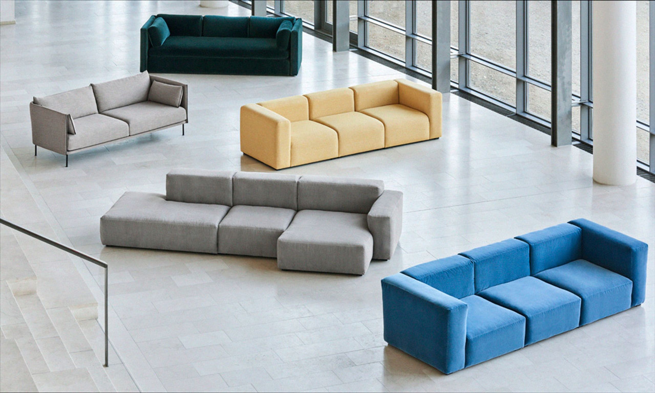 HAY - Couch - Mags Sofa / 3 Seater - Combination 3 / Olavi by HAY 26 (Right)