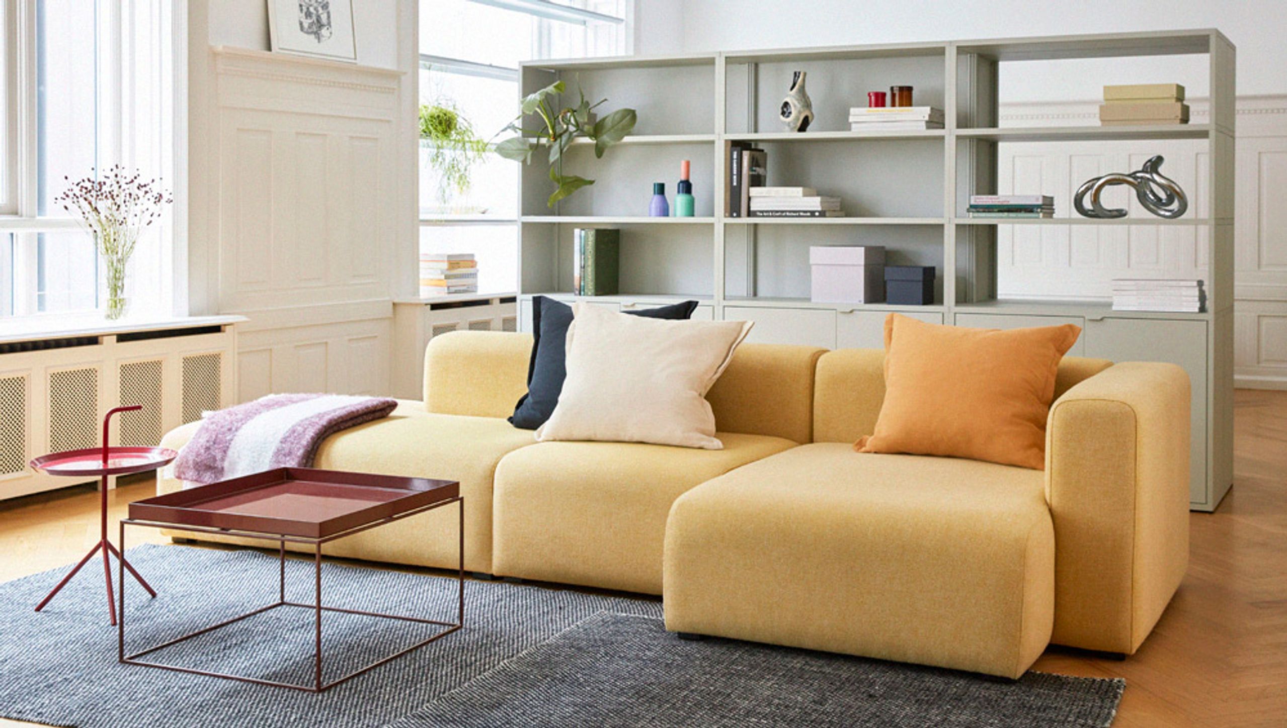 HAY - Sofa - Mags Sofa / 3 Seater - Combination 4 / Hallingdal 116 (Right)