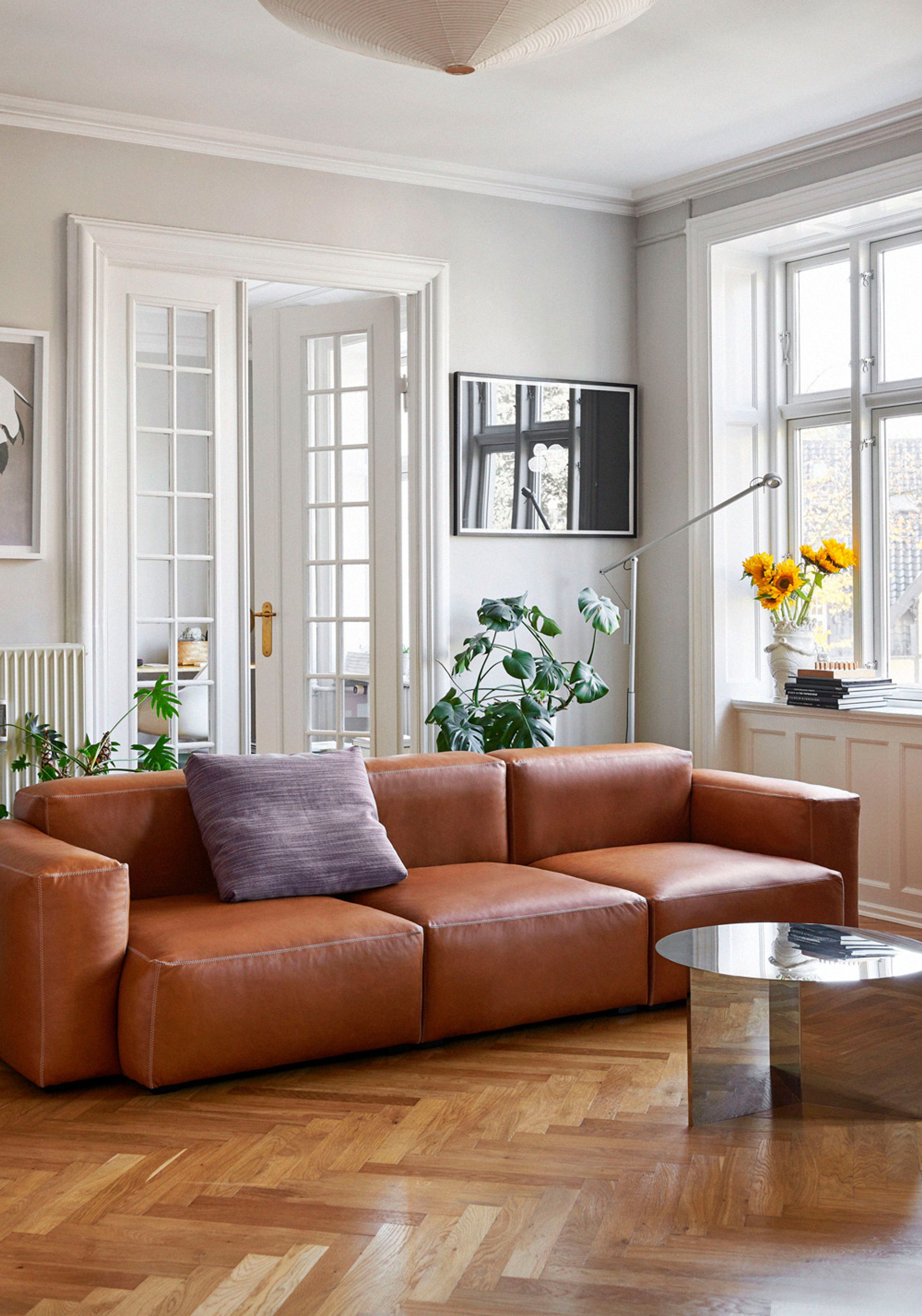 HAY - Divano - Mags Soft Sofa Low Armrest / 2.5 Seater - Combination 1 / Steelcut Trio 133