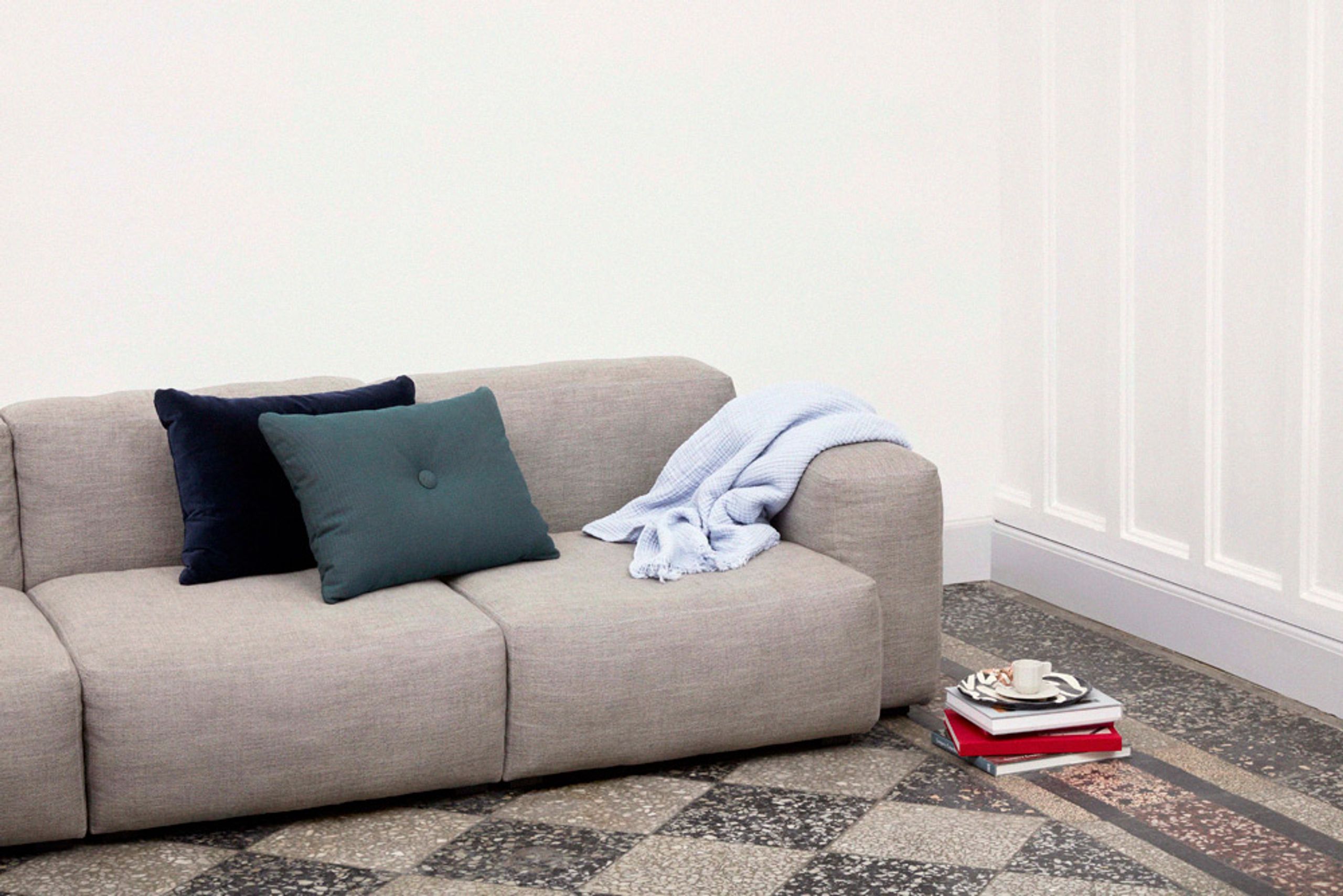 HAY - Sofa - Mags Soft Sofa Low Armrest / 2.5 Seater - Combination 3 / Hallingdal 116