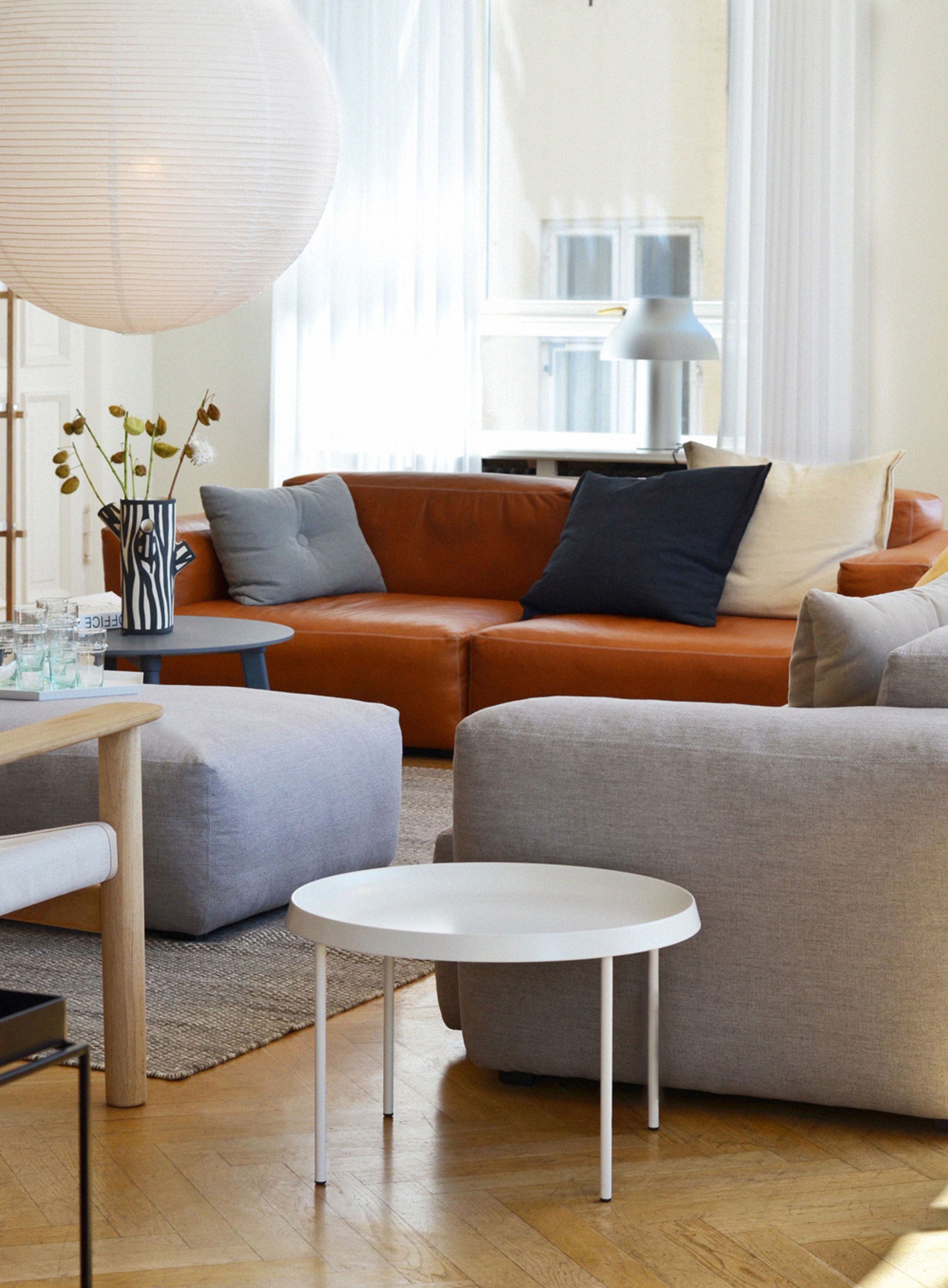 HAY - Sofa - Mags Soft Sofa Low Armrest / 2.5 Seater - Combination 3 / Hallingdal 116