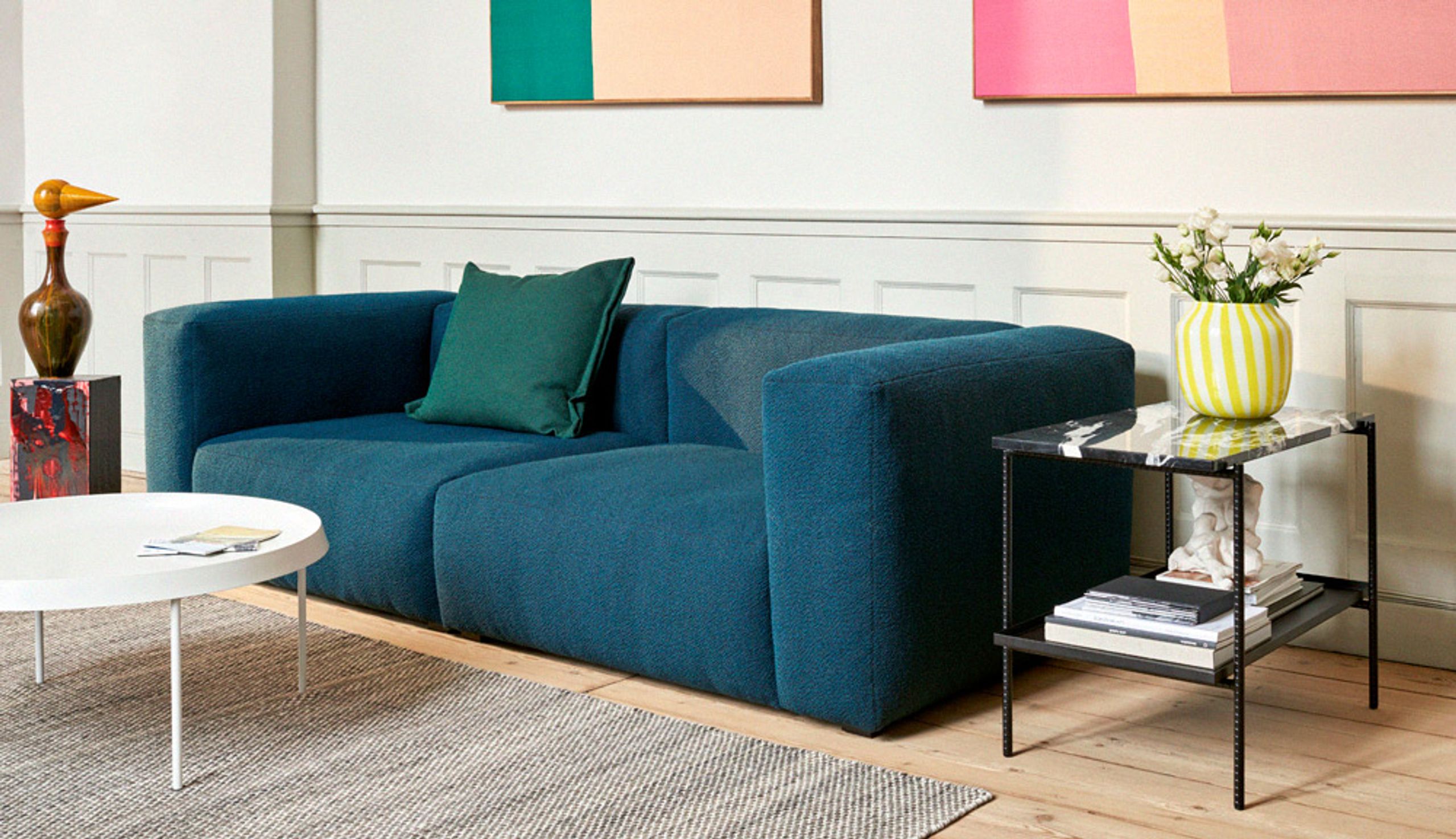 HAY - Sofa - Mags Soft Sofa / 2.5 Seater - Combination 3 / Atlas 631