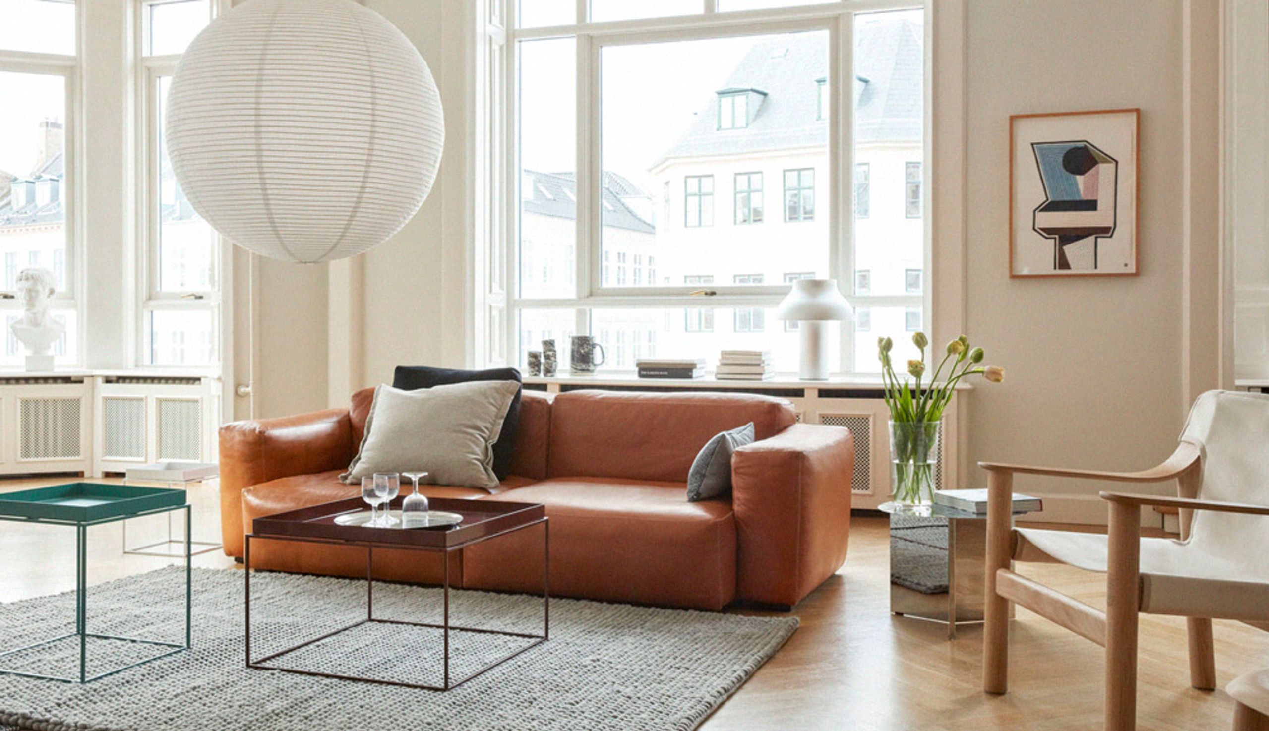 HAY - Sofa - Mags Soft Sofa Low Armrest / 3 Seater - Combination 3 / Steelcut Trio 616