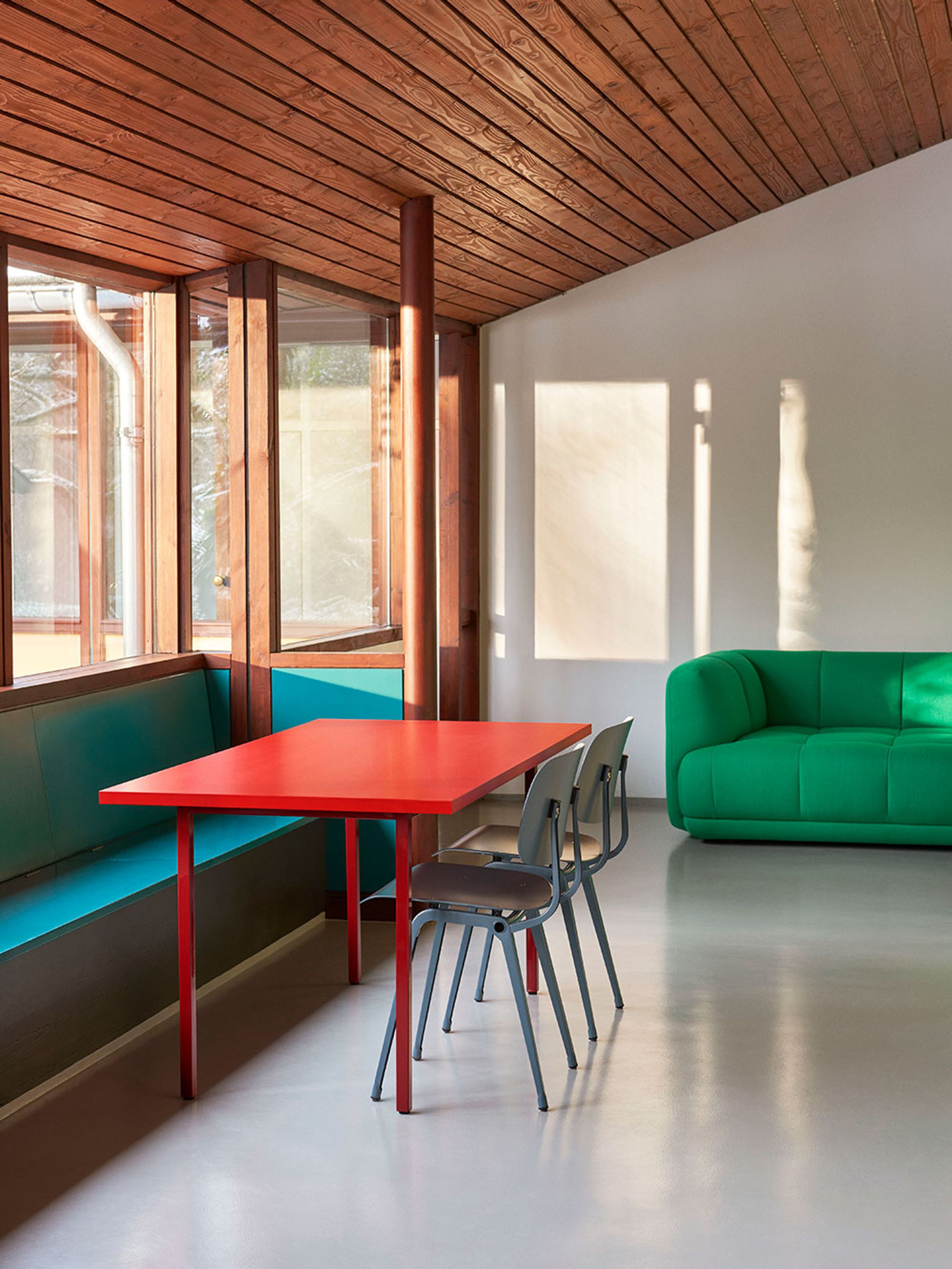 HAY - Couch - Quilton Collection / 3 Seater - Swarm Multi Colour