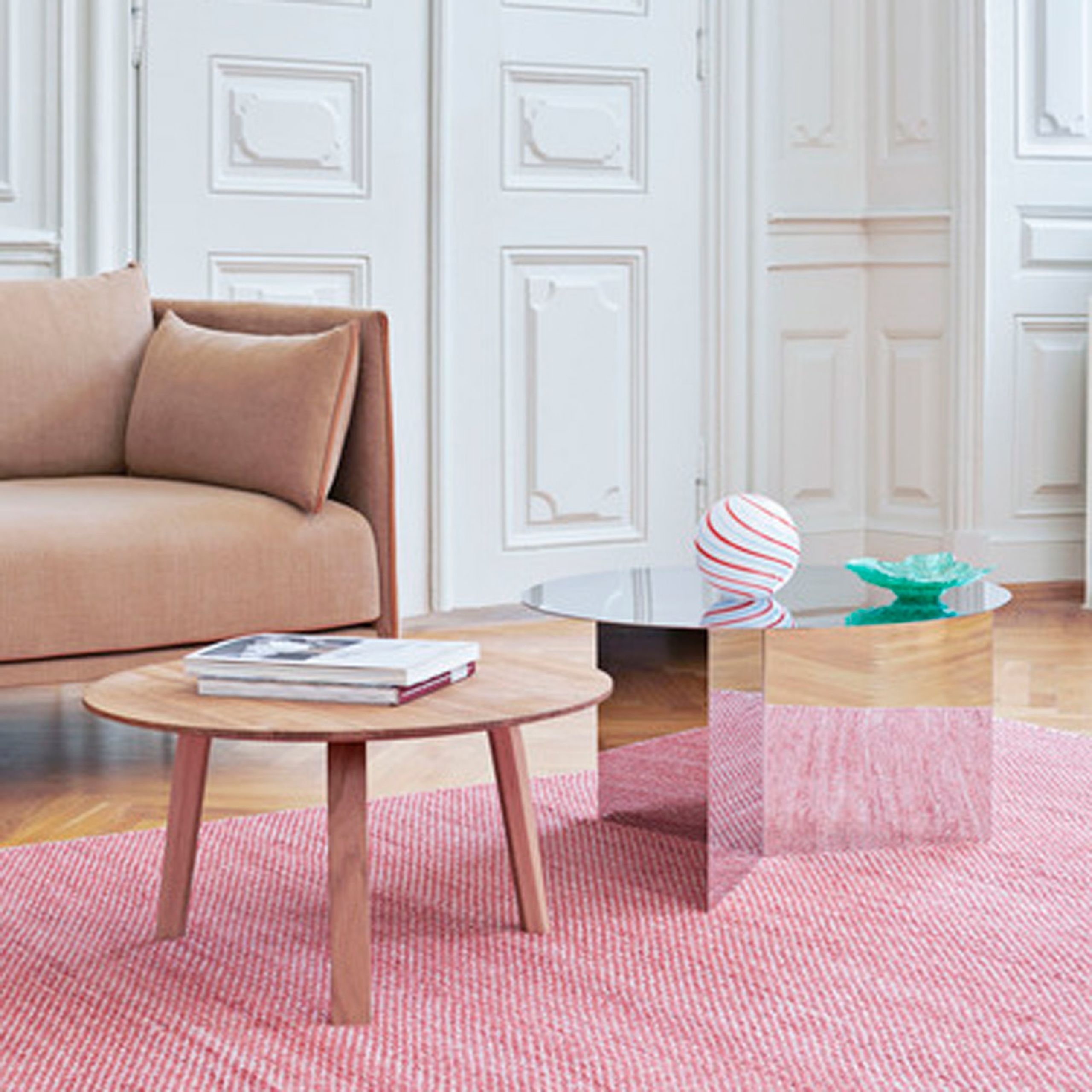 HAY - Coffee Table - Bella Coffee Table Large - Oak Veneer Lacquered Matt