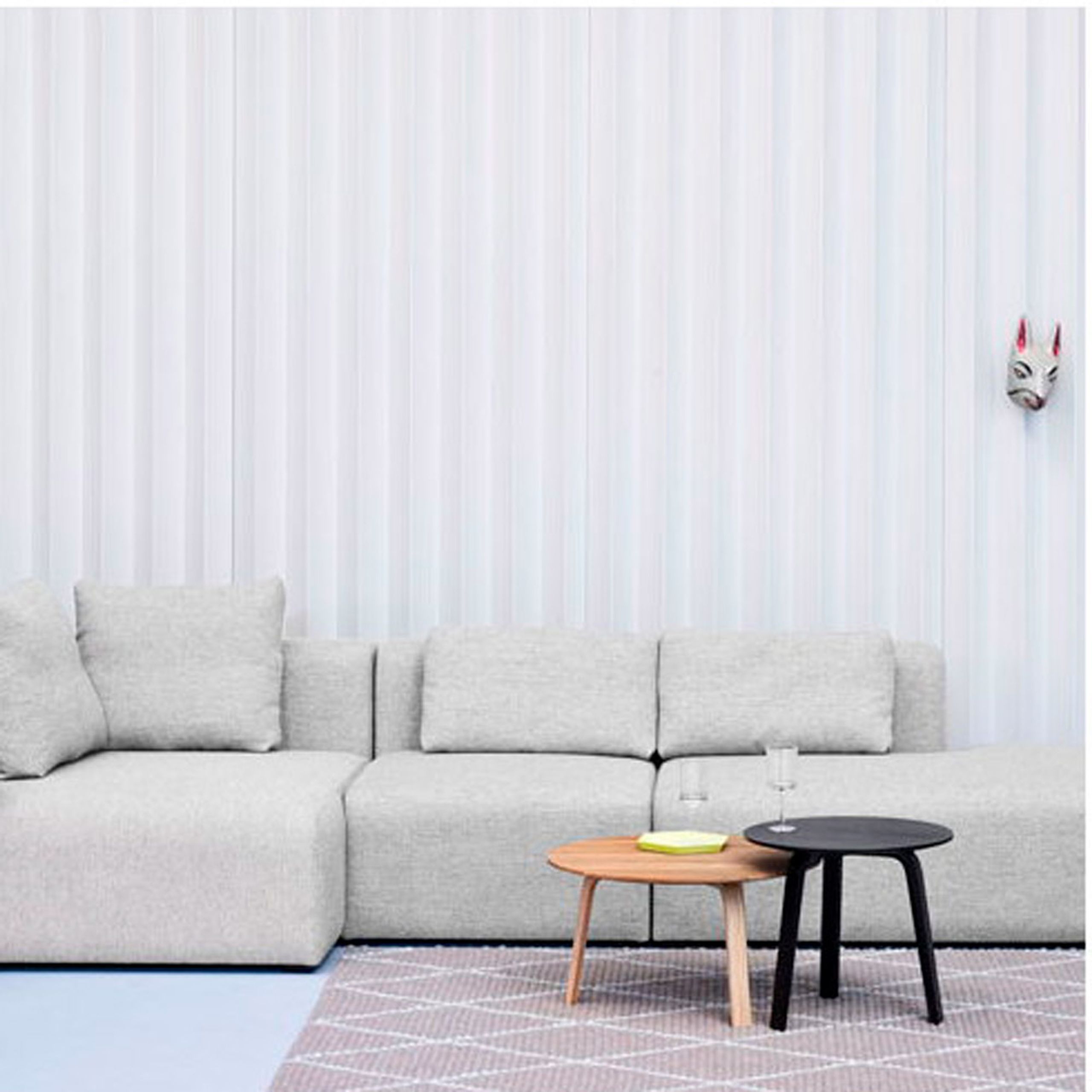 HAY - Coffee Table - Bella Coffee Table - Black Stained Solid Oak