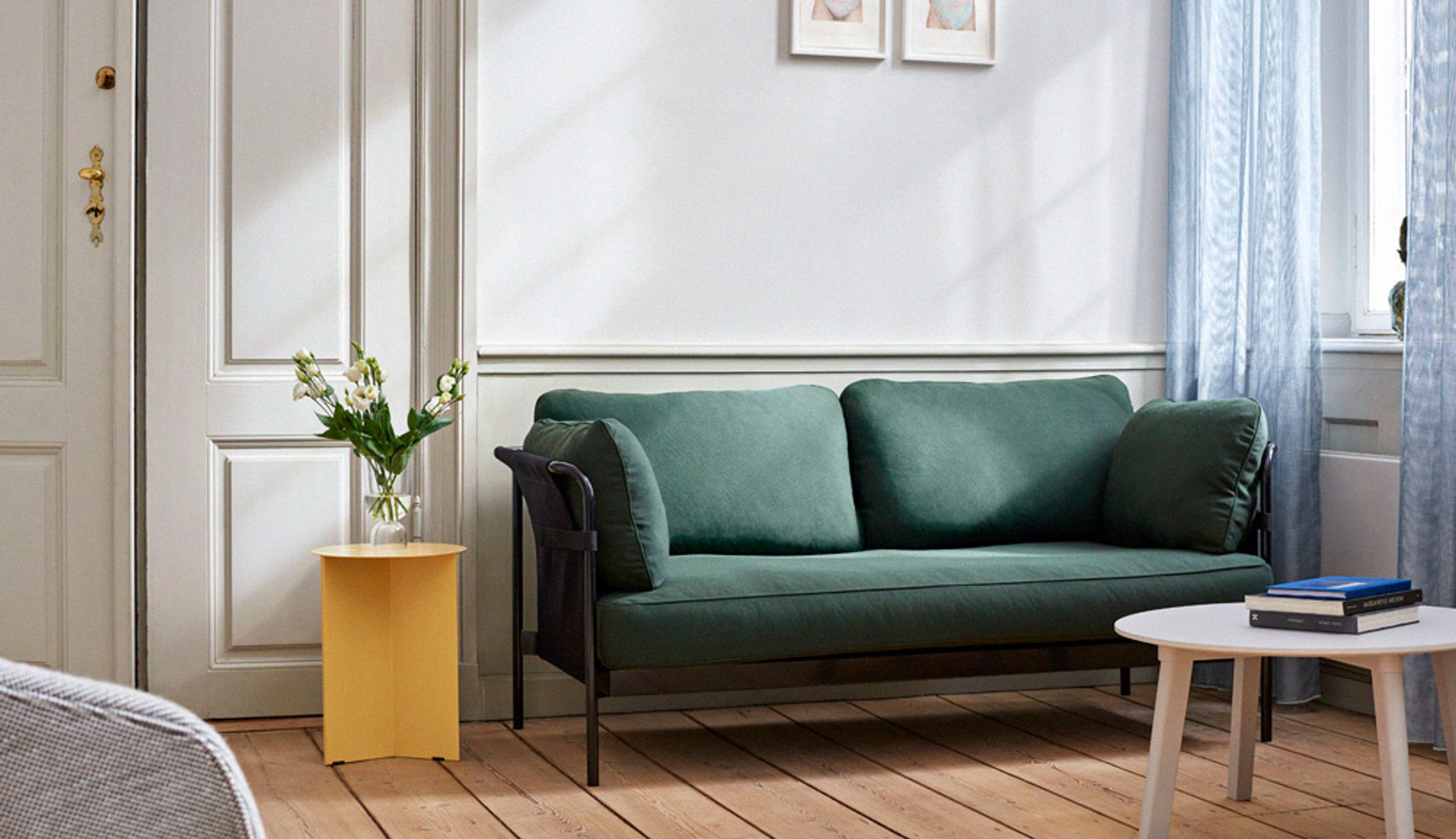 HAY - Mesa de centro - CPH Deux 250 Round - Tabletop: Ink Black Laminate