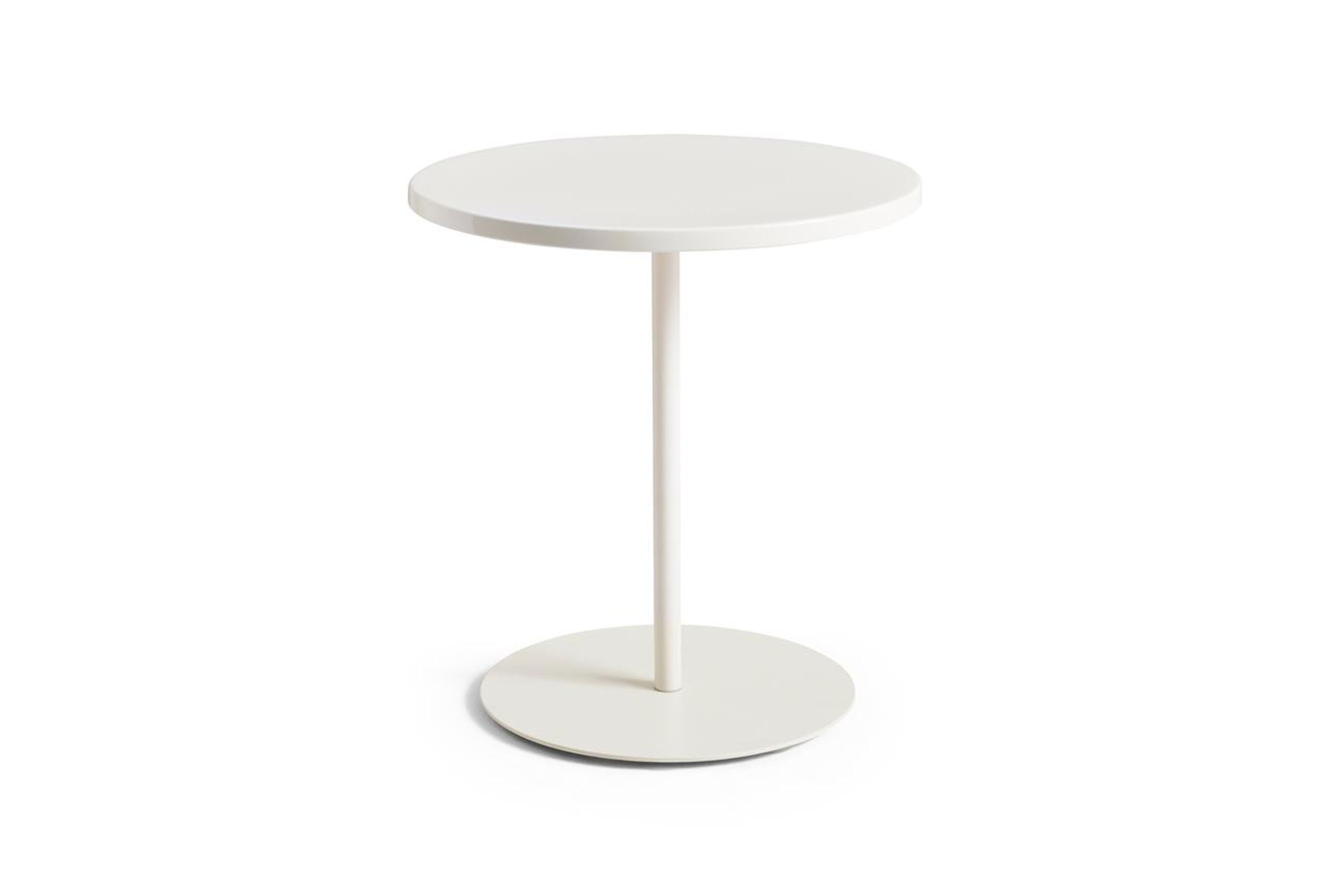 HAY - Mesa de centro - Pyro Coffee Table - Eggshell Ceramic / Cream White Powder Coated Steel