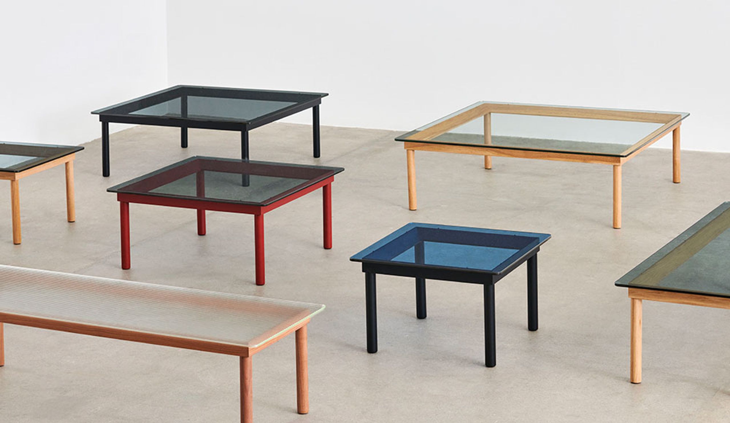 HAY - Sofabord - Kofi / 60 x 60 - Base: Water-Based Lacquered Oak