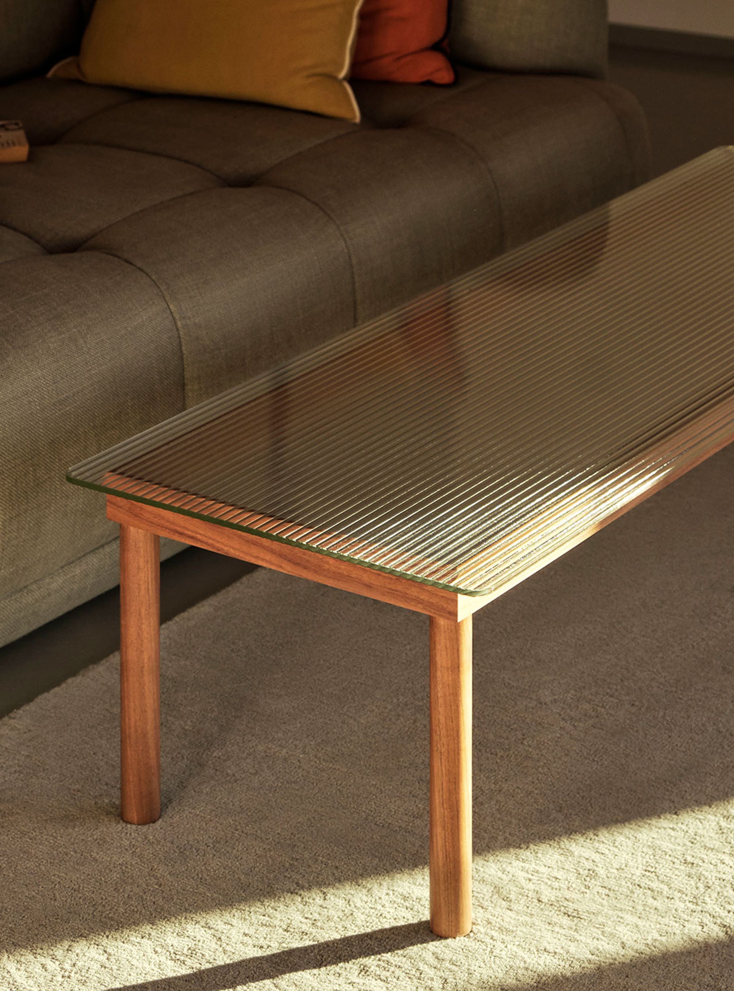 HAY - Coffee table - Kofi / 60 x 60 - Base: Water-Based Lacquered Oak