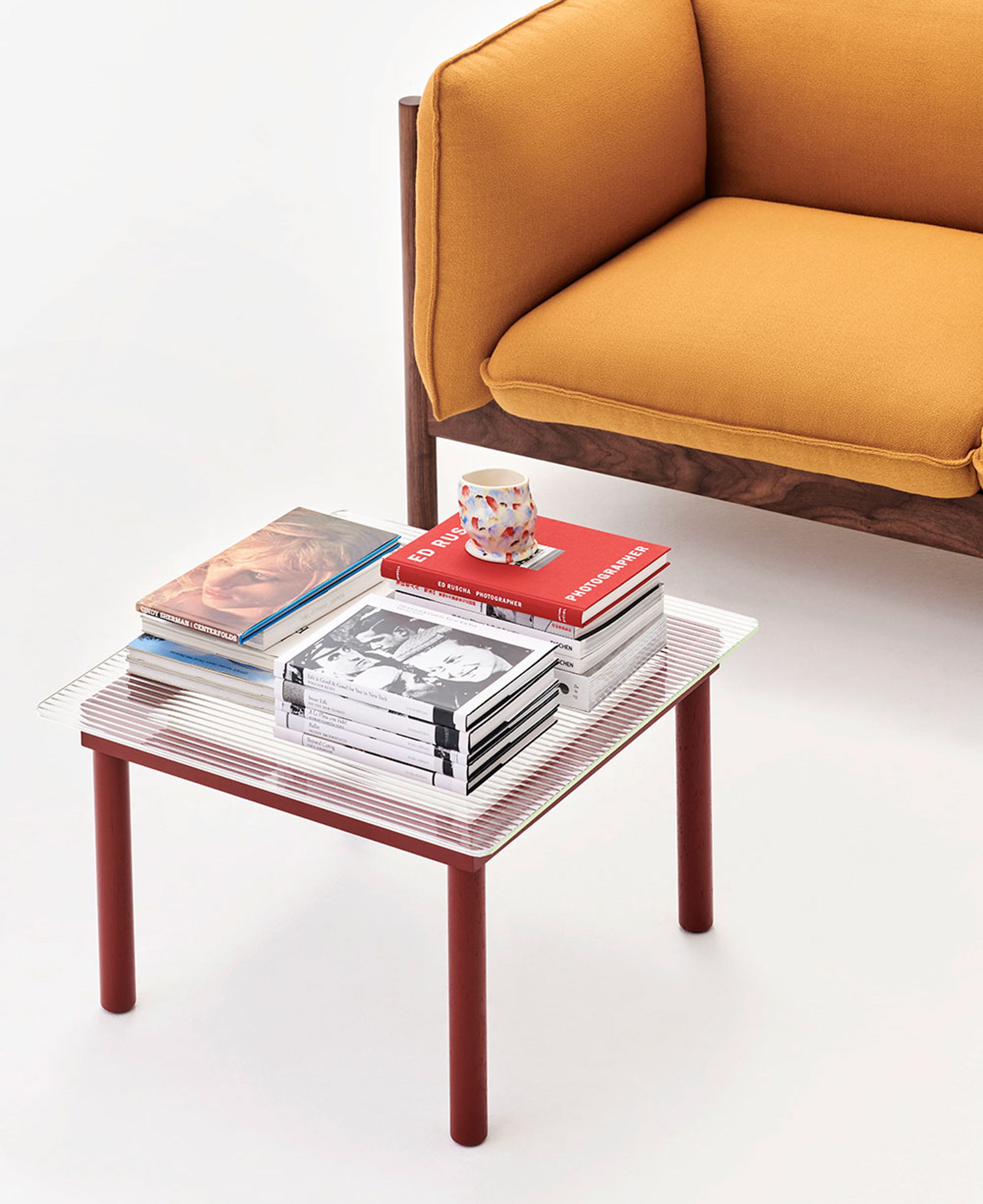 HAY - Sofabord - Kofi / 60 x 60 - Base: Water-Based Lacquered Oak