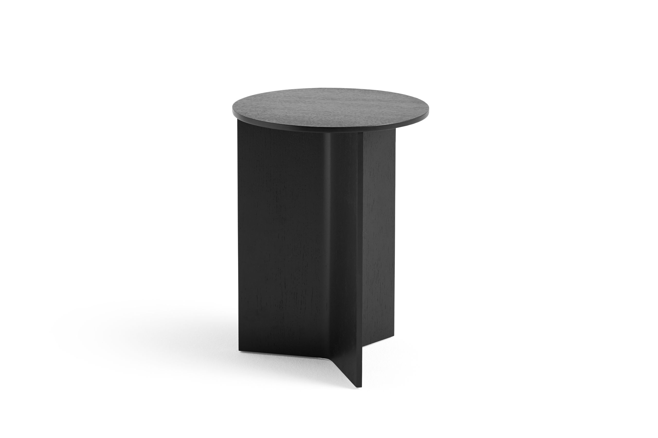 HAY - Coffee Table - Slit table wood - High black