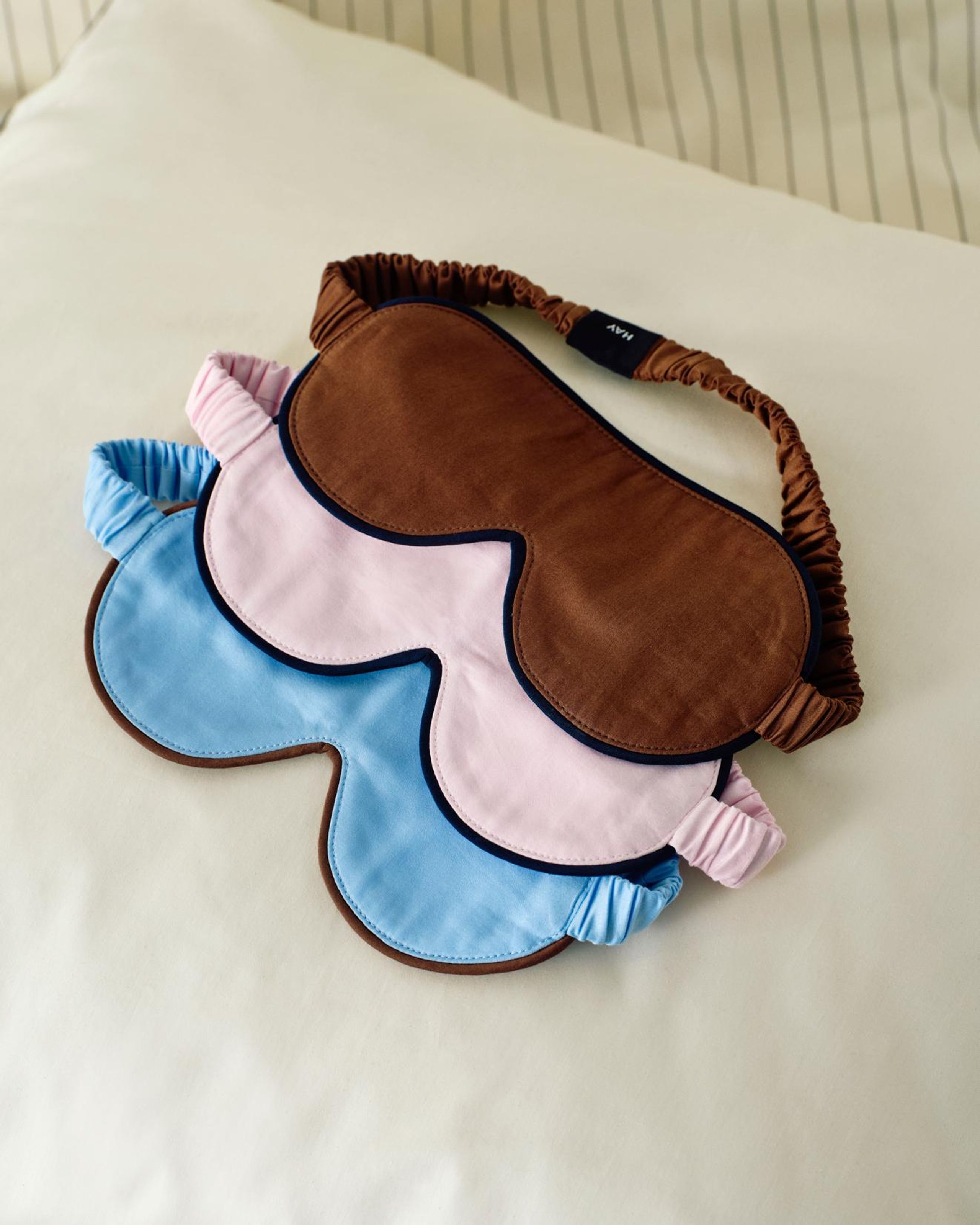 HAY - Sleeping mask - Outline Sleep Mask - Soft Pink