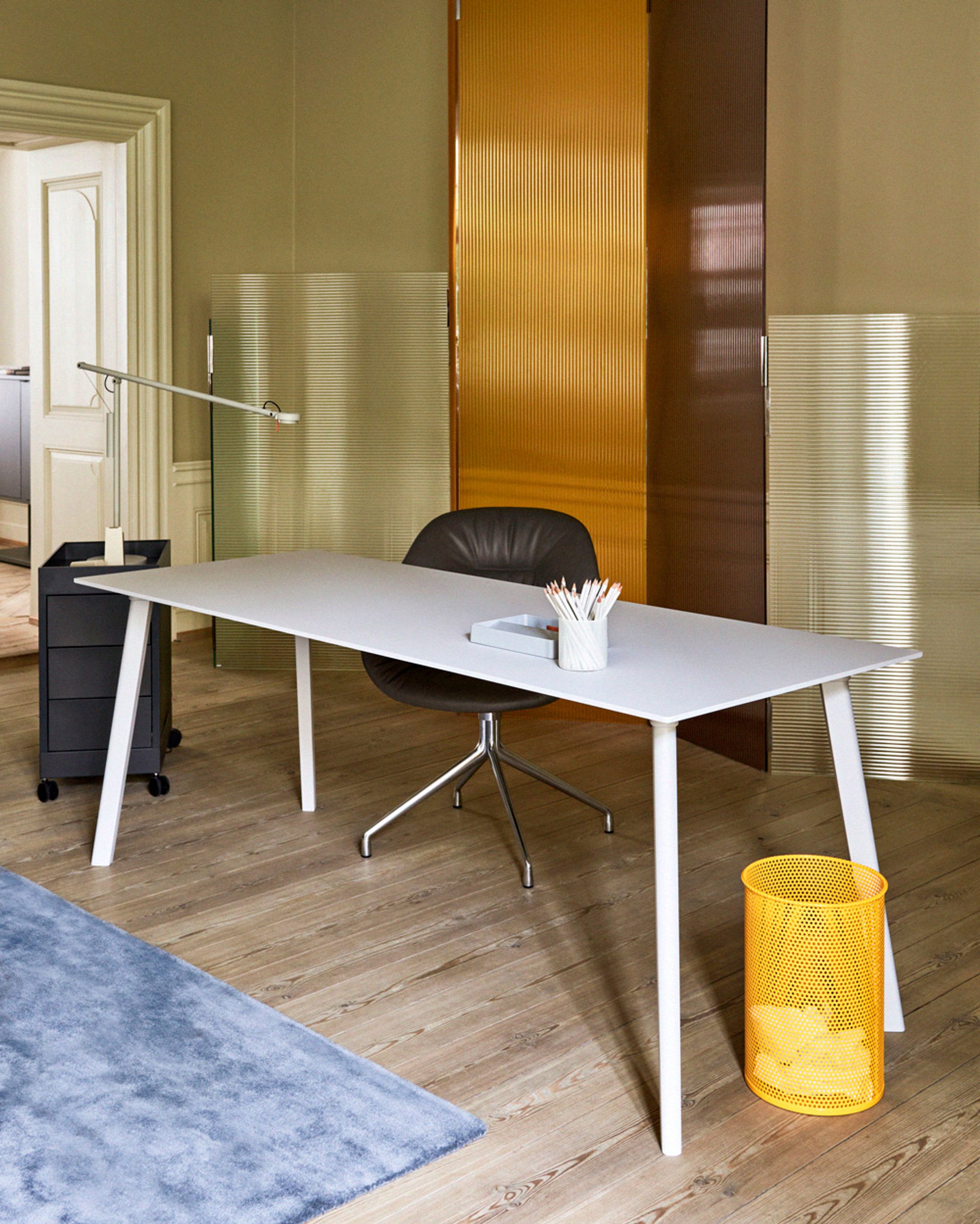 HAY - Eettafel - CPH Deux 210 / L75 x W75 cm - Tabletop: Pearl White Laminate