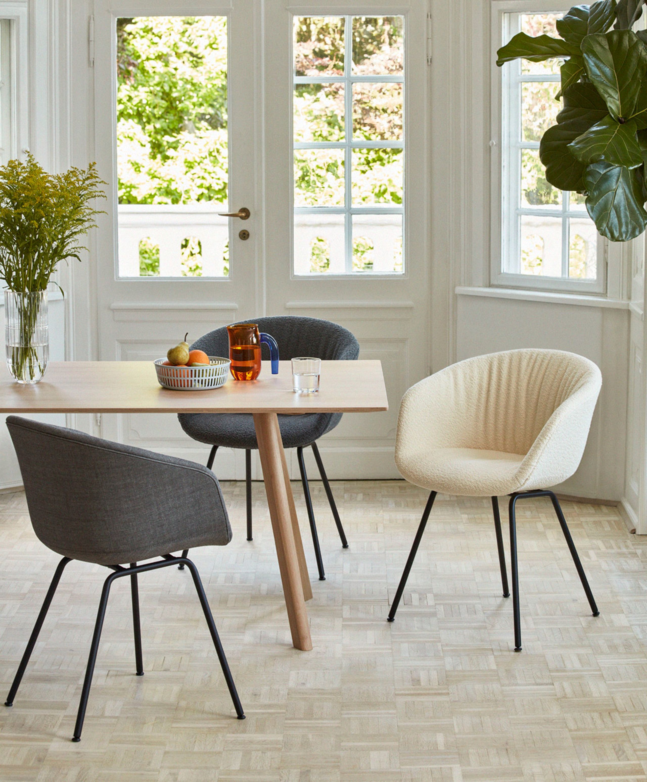 HAY - Spisebord - CPH 30 / L200 x W90 - Tabletop: Black Linoleum