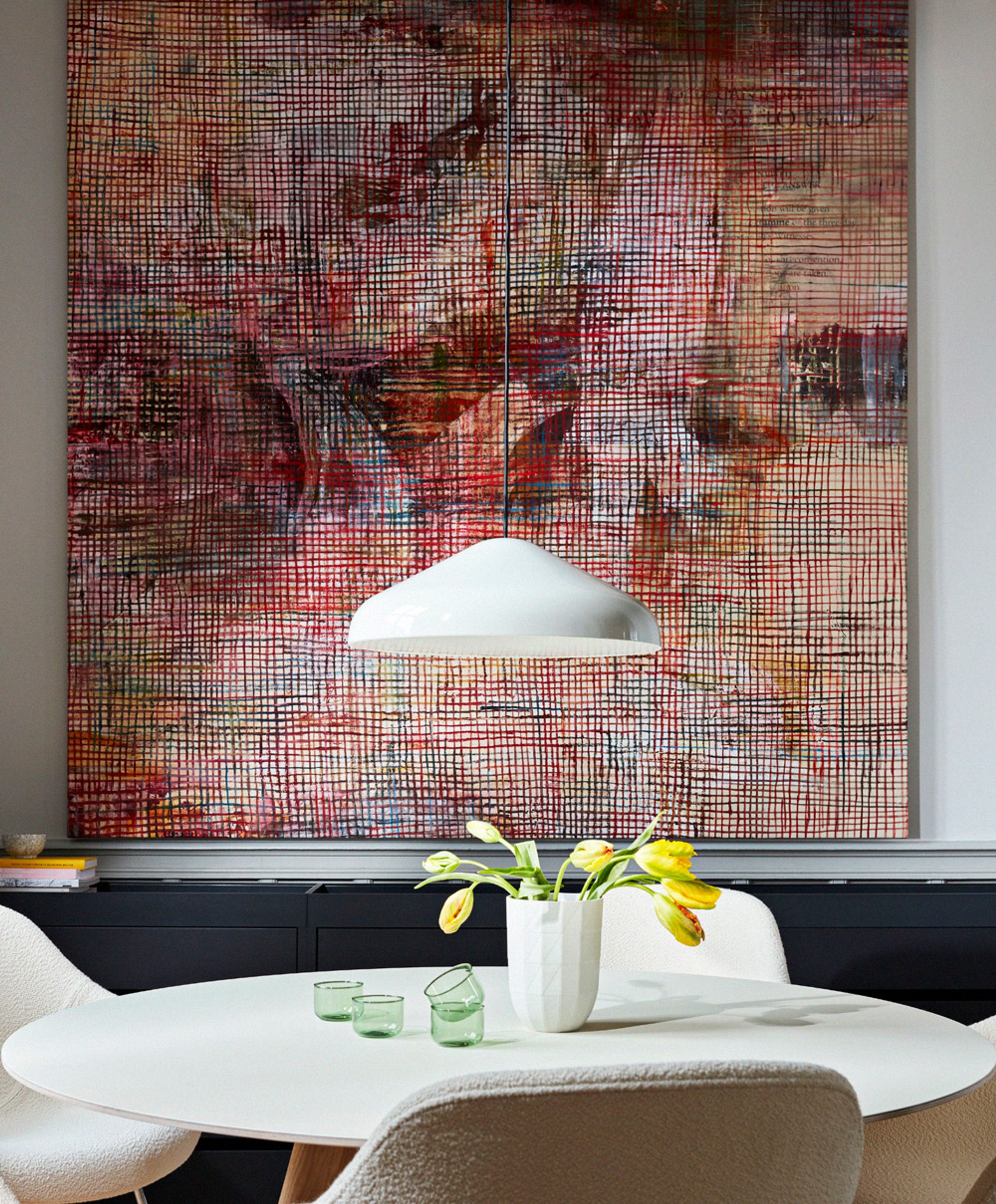 HAY - Matbord - CPH 25 Round - Tabletop: Matt Lacquered Oak