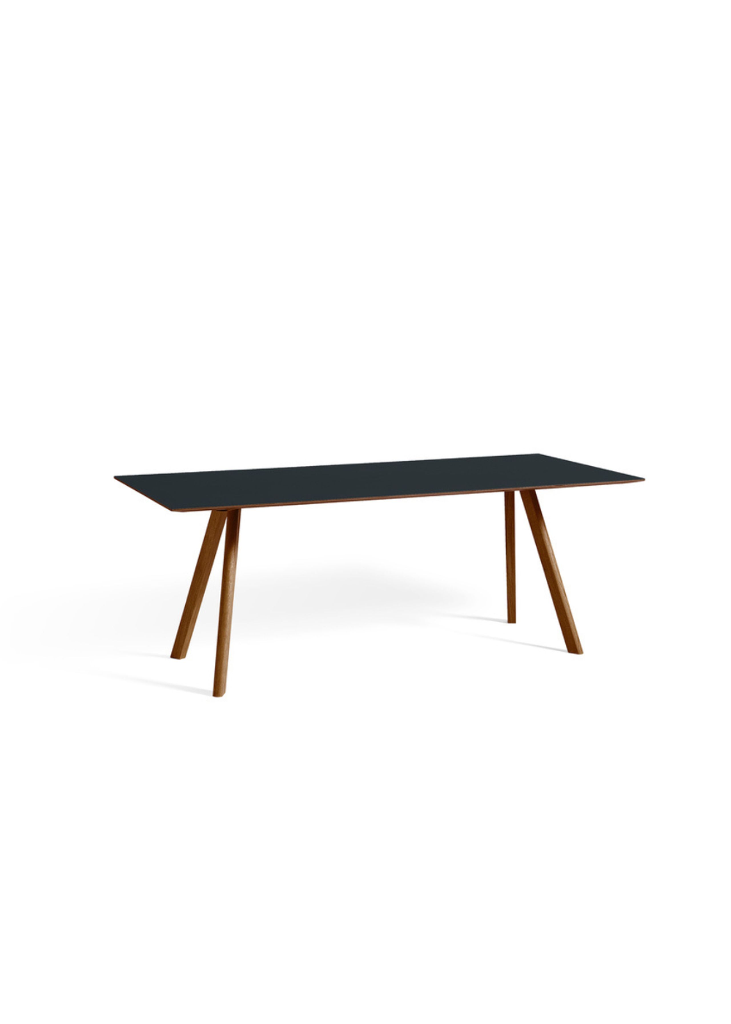 HAY - Dining Table - CPH 30 / L200 x W90 - Tabletop: Dark Grey Linoleum