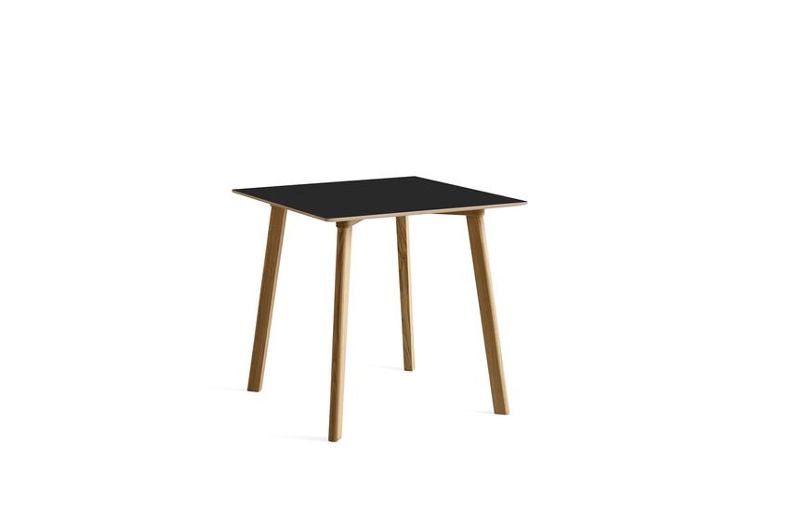 HAY - Table à manger - CPH Deux 210 2.0 - Ink Black Laminate / Lacquered Oak - 75
