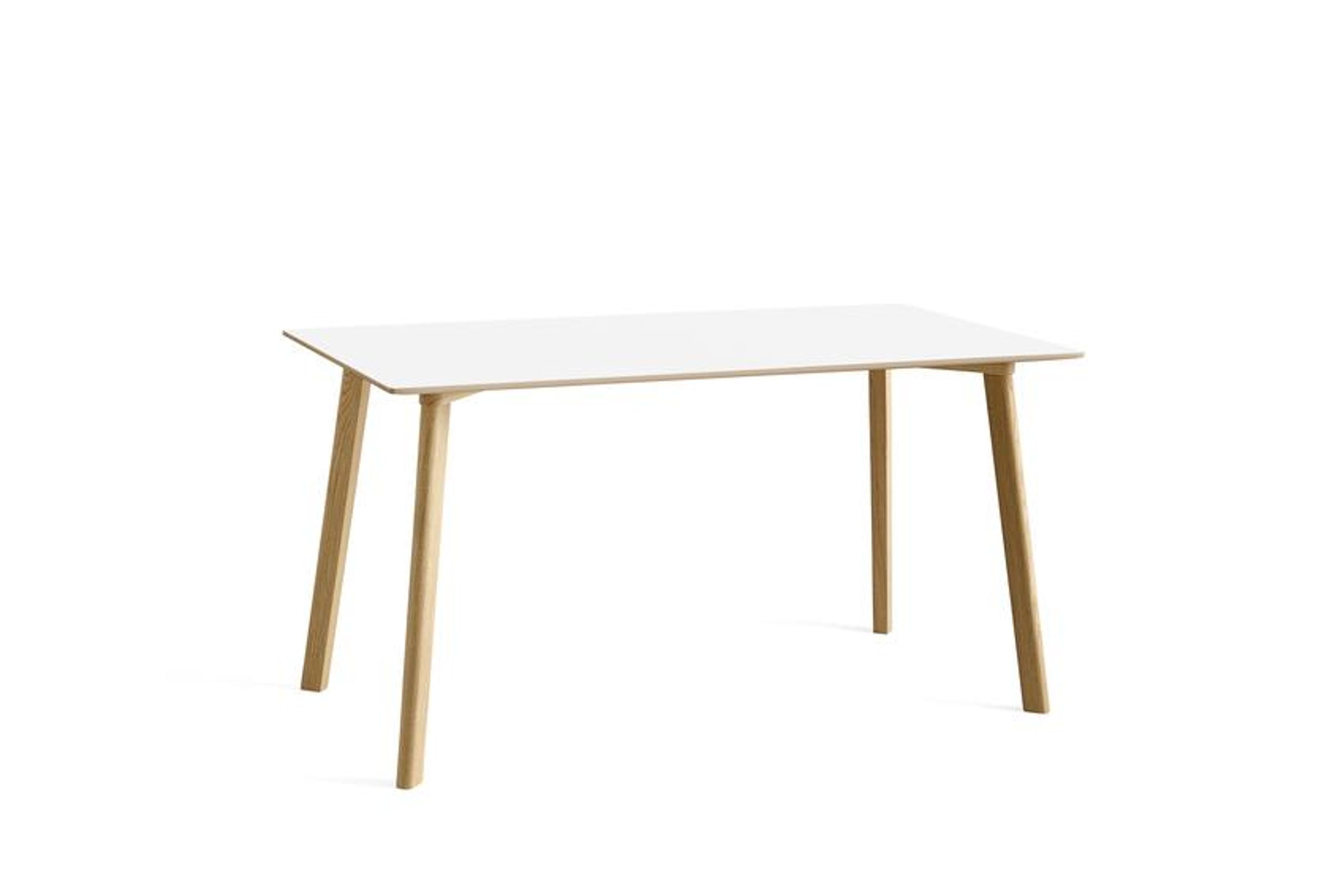 HAY - Esstisch - CPH Deux 210 2.0 - Pearl White Laminate / Lacquered Oak - 140