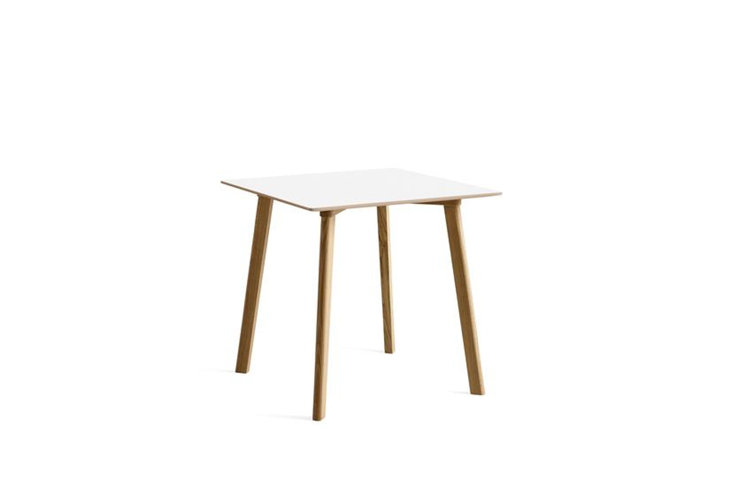 HAY - Table à manger - CPH Deux 210 2.0 - Pearl White Laminate / Lacquered Oak - 75
