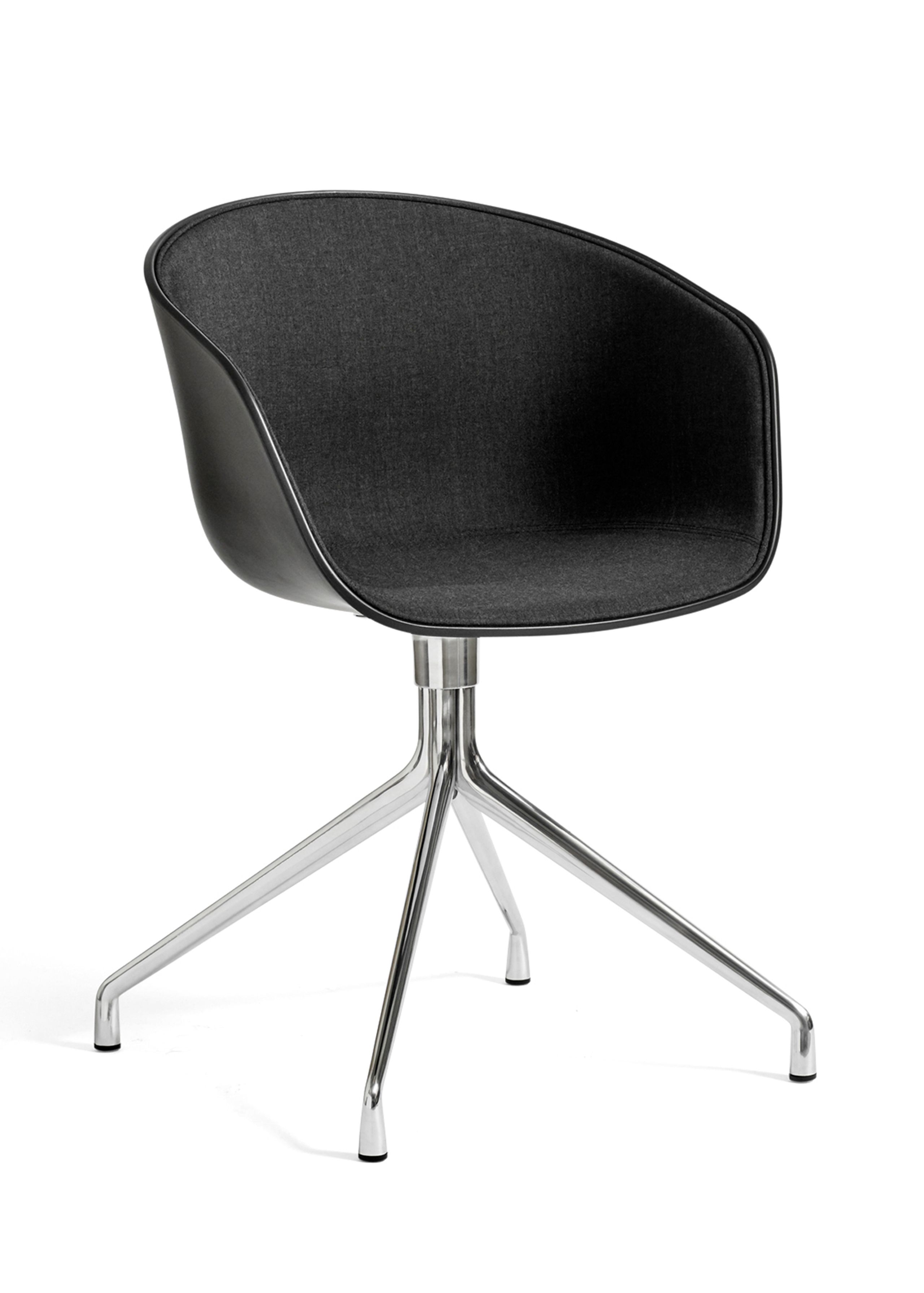 HAY - Dining chair - AAC 20 - Front Upholstery | New Edition - Black / Remix 183