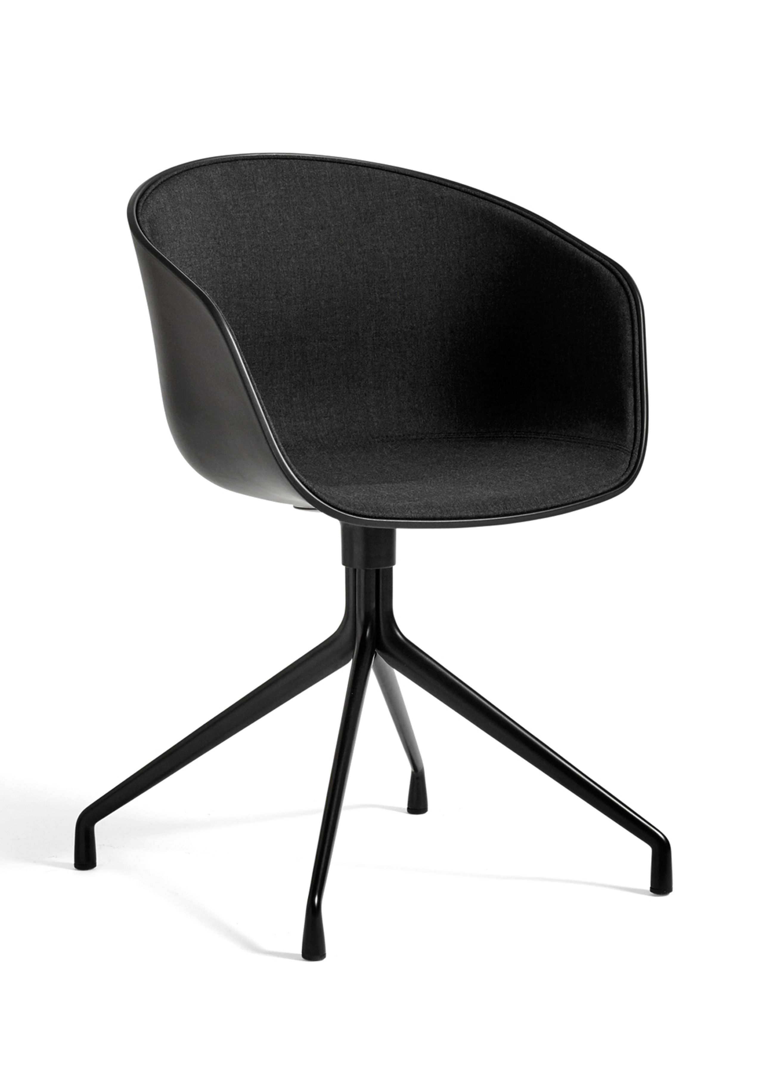 HAY - Dining chair - AAC 20 - Front Upholstery | New Edition - Black / Remix 183