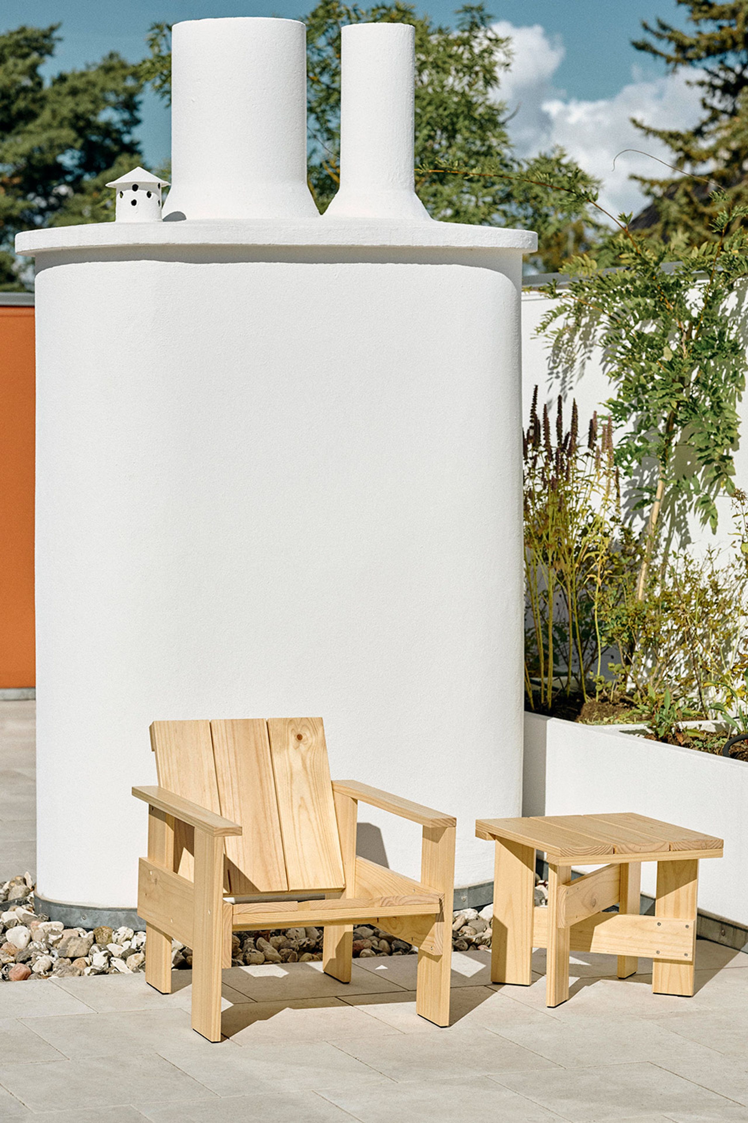 HAY - Spisebordsstol - Crate Lounge Chair - Clear