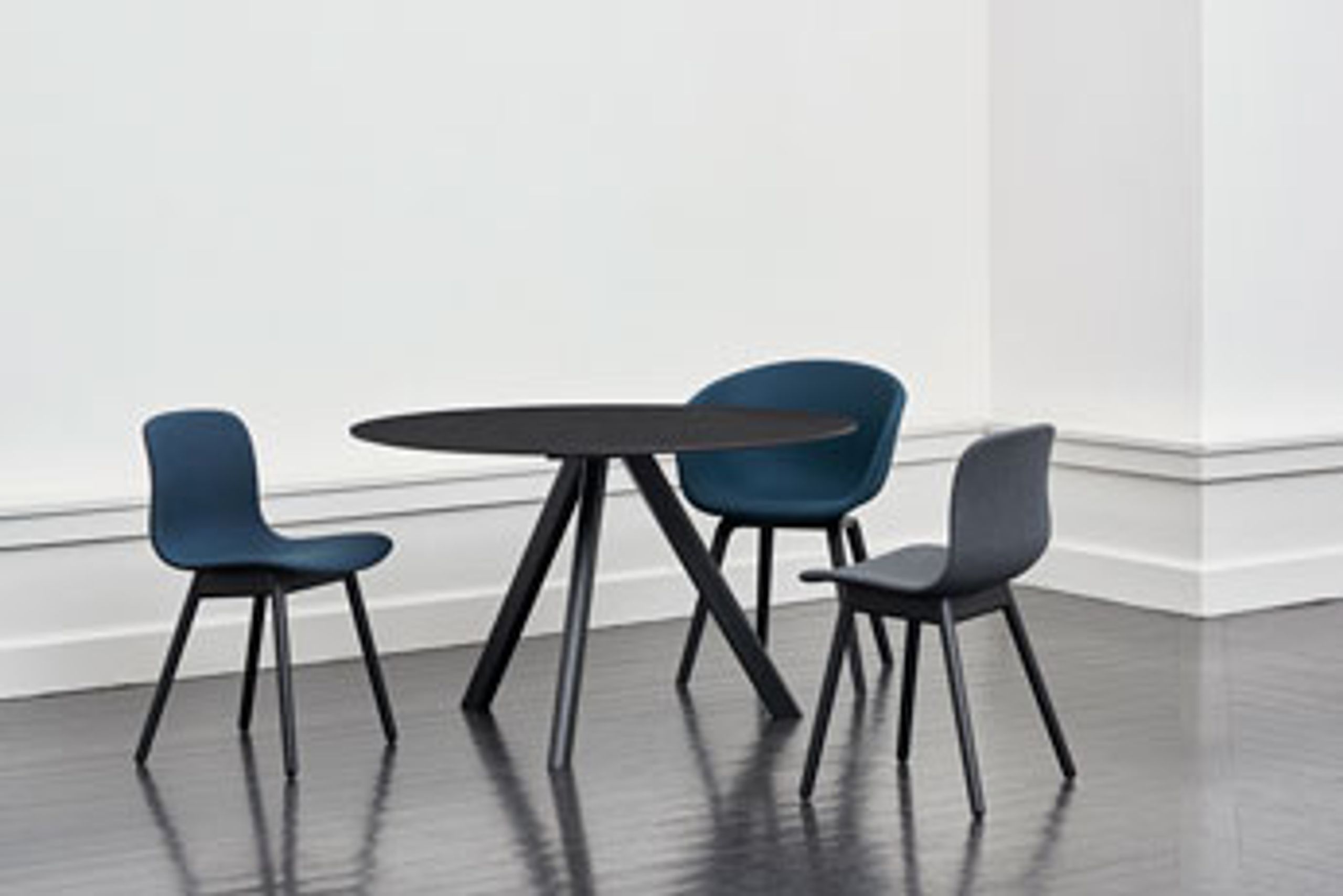 HAY - Cadeira de jantar - AAC 13 - Full Upholstery | New Edition - Steelcut 190