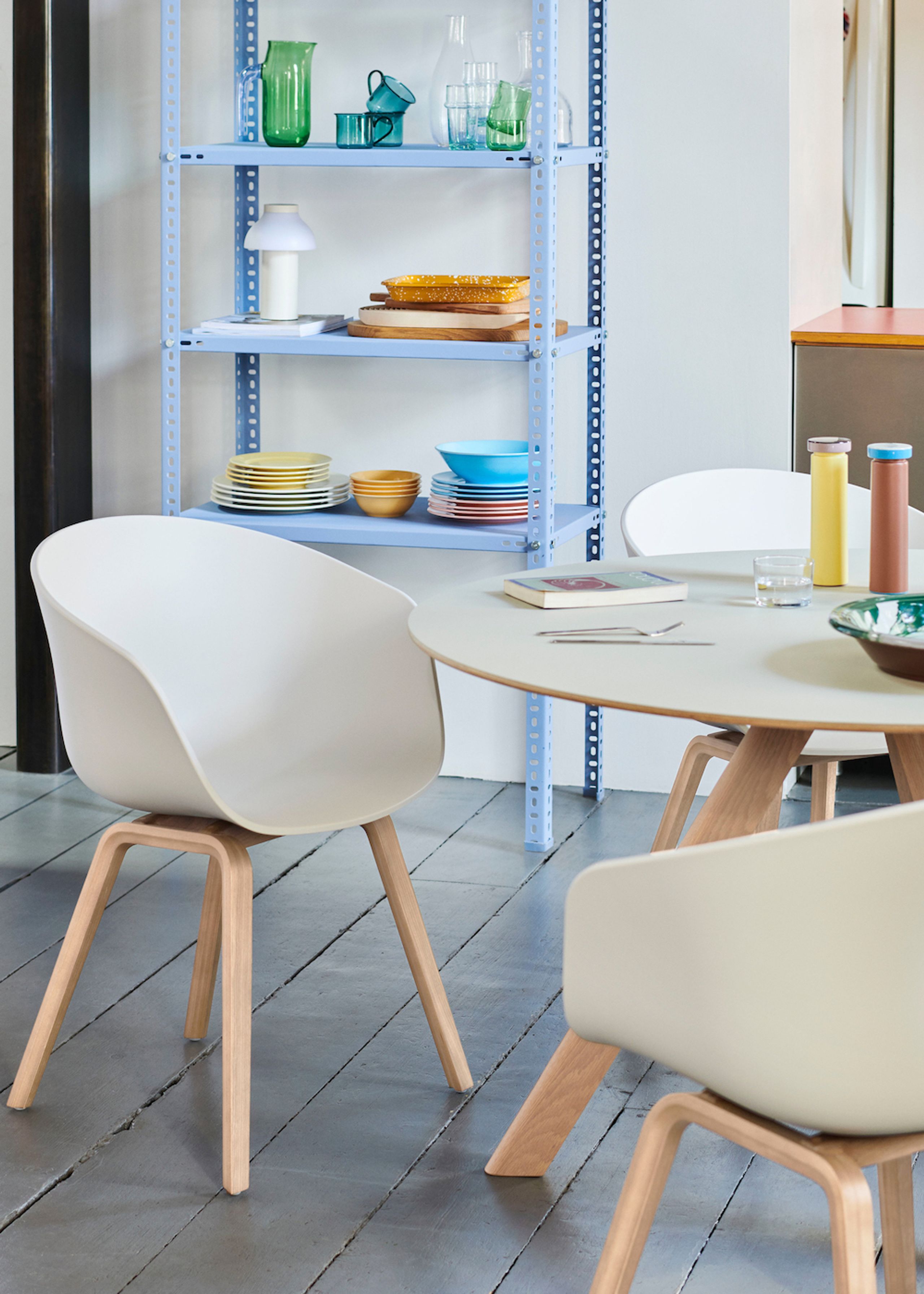 HAY - Dining chair - AAC 22 | New Edition - Dusty Mint