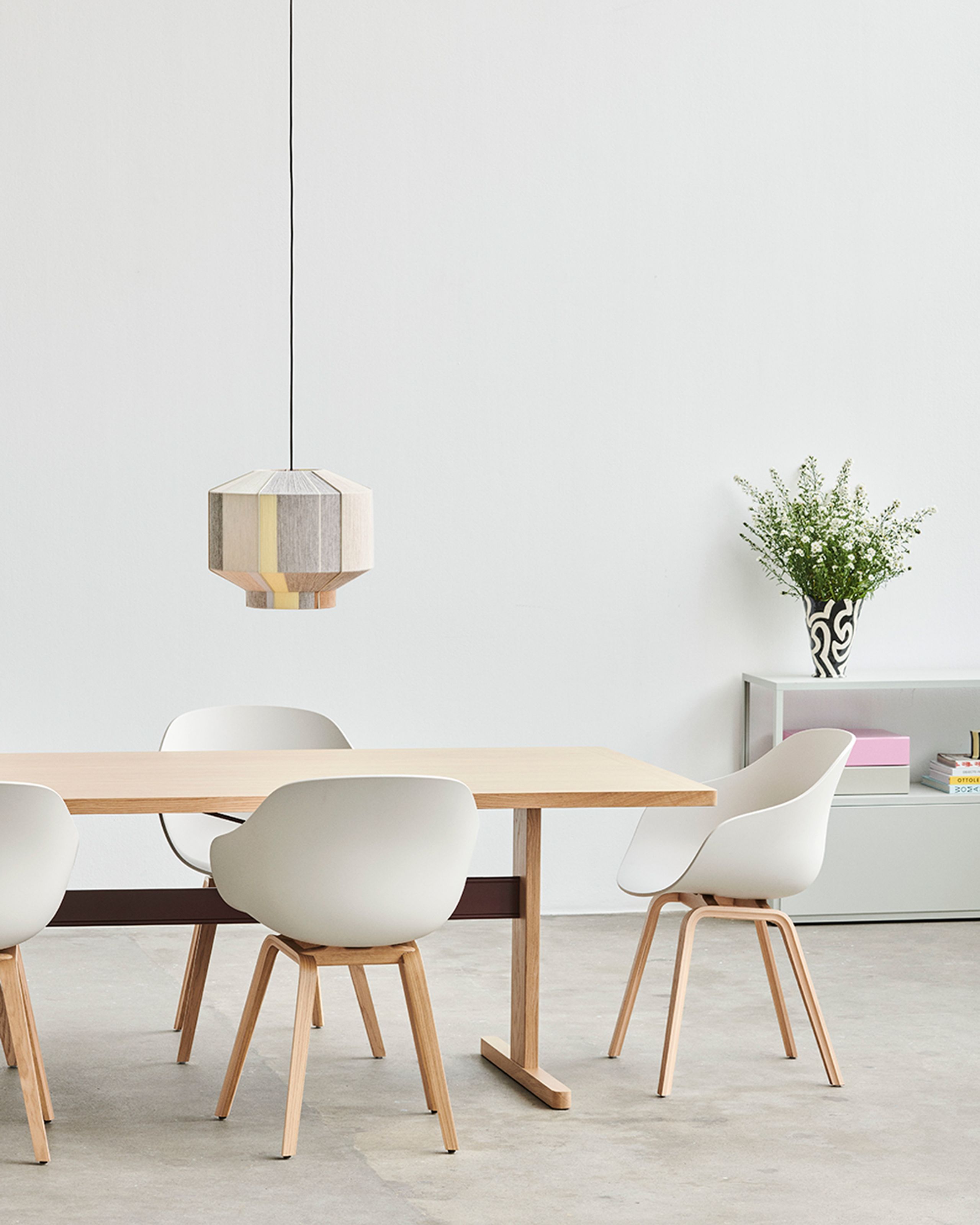 HAY - Dining chair - AAC 222 | New Edition - Dusty Blue