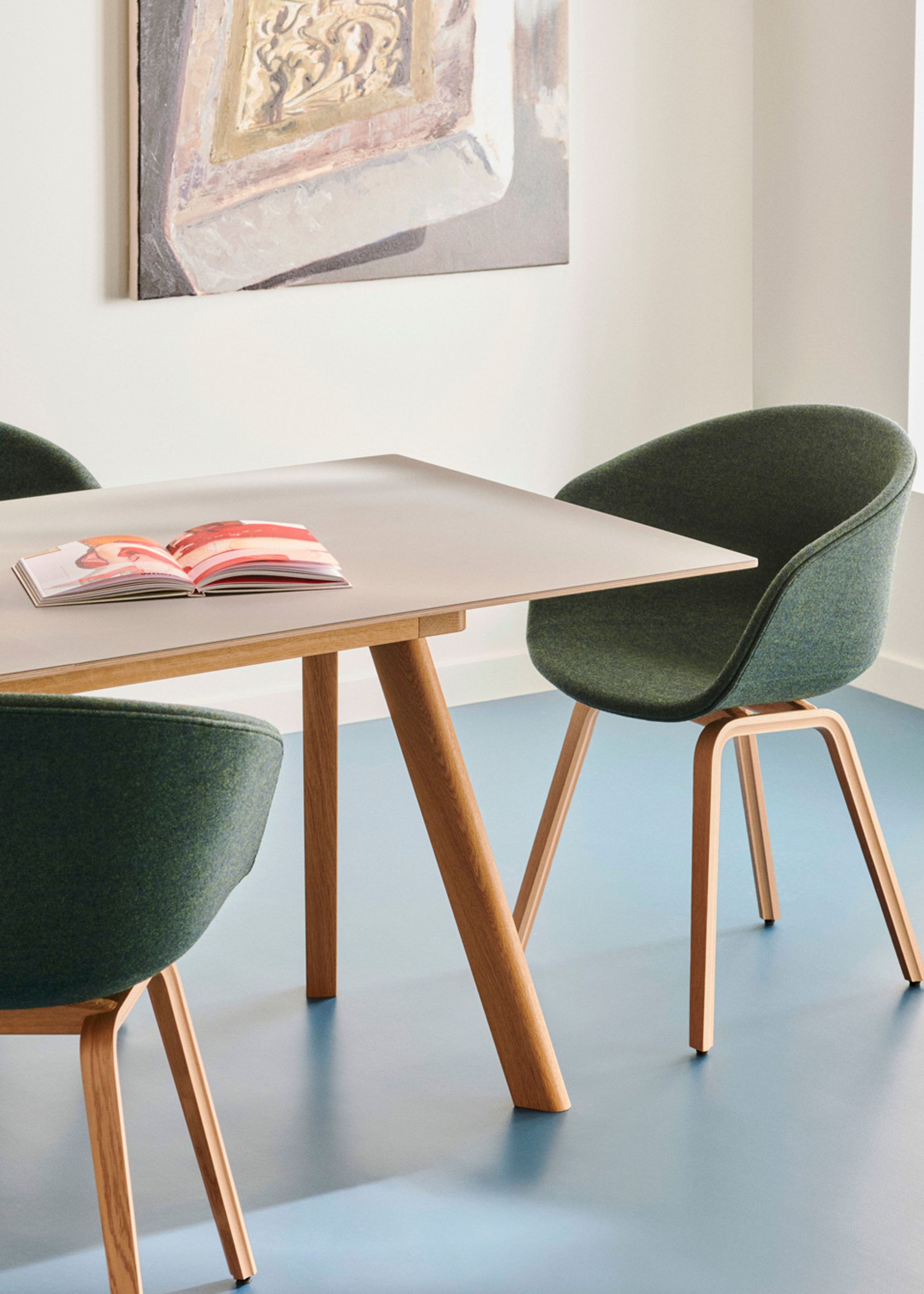 HAY - Dining chair - AAC 23 - Full Upholstery | New Edition - Divina 756