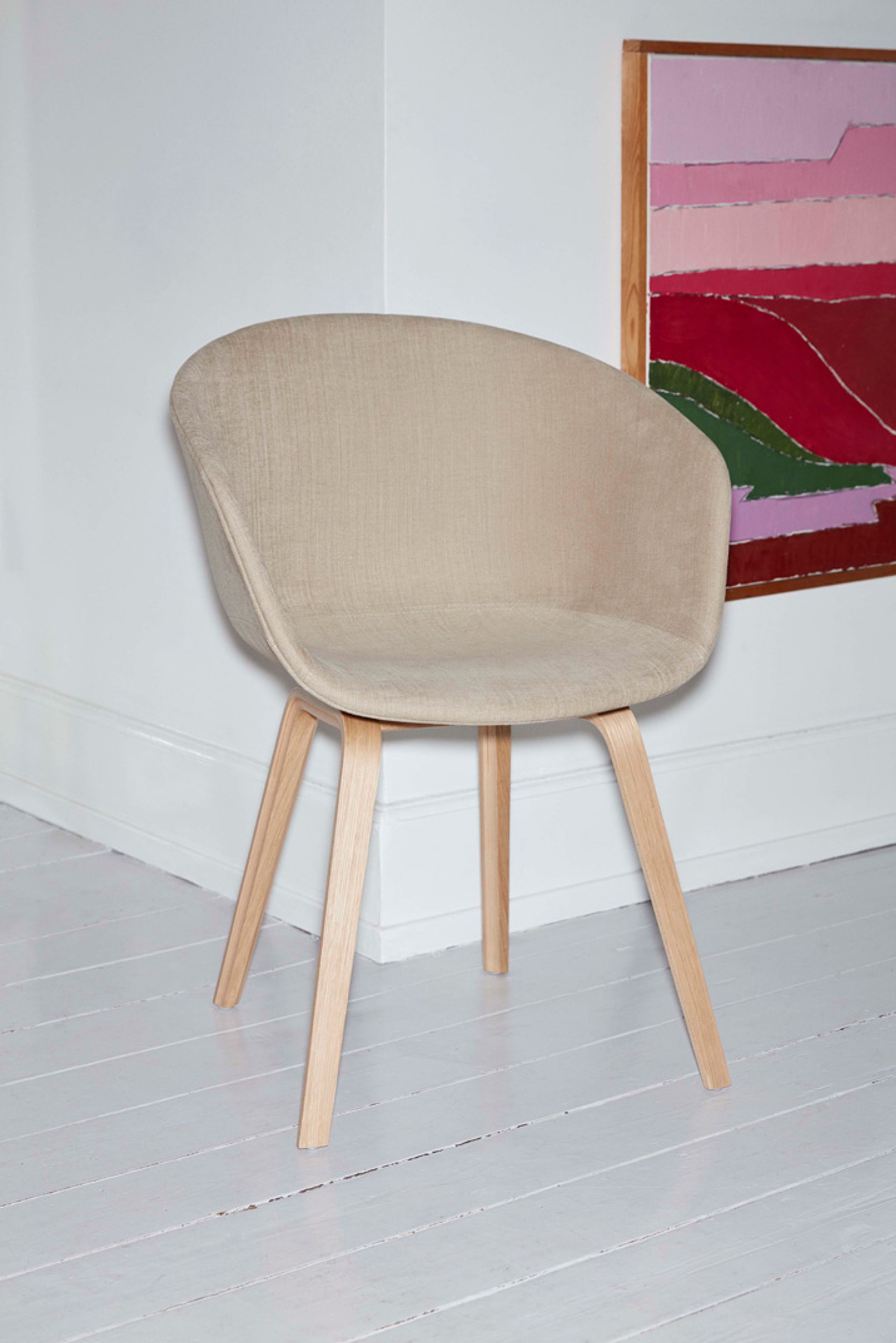 HAY - Dining chair - AAC 23 - Full Upholstery | New Edition - Divina 756