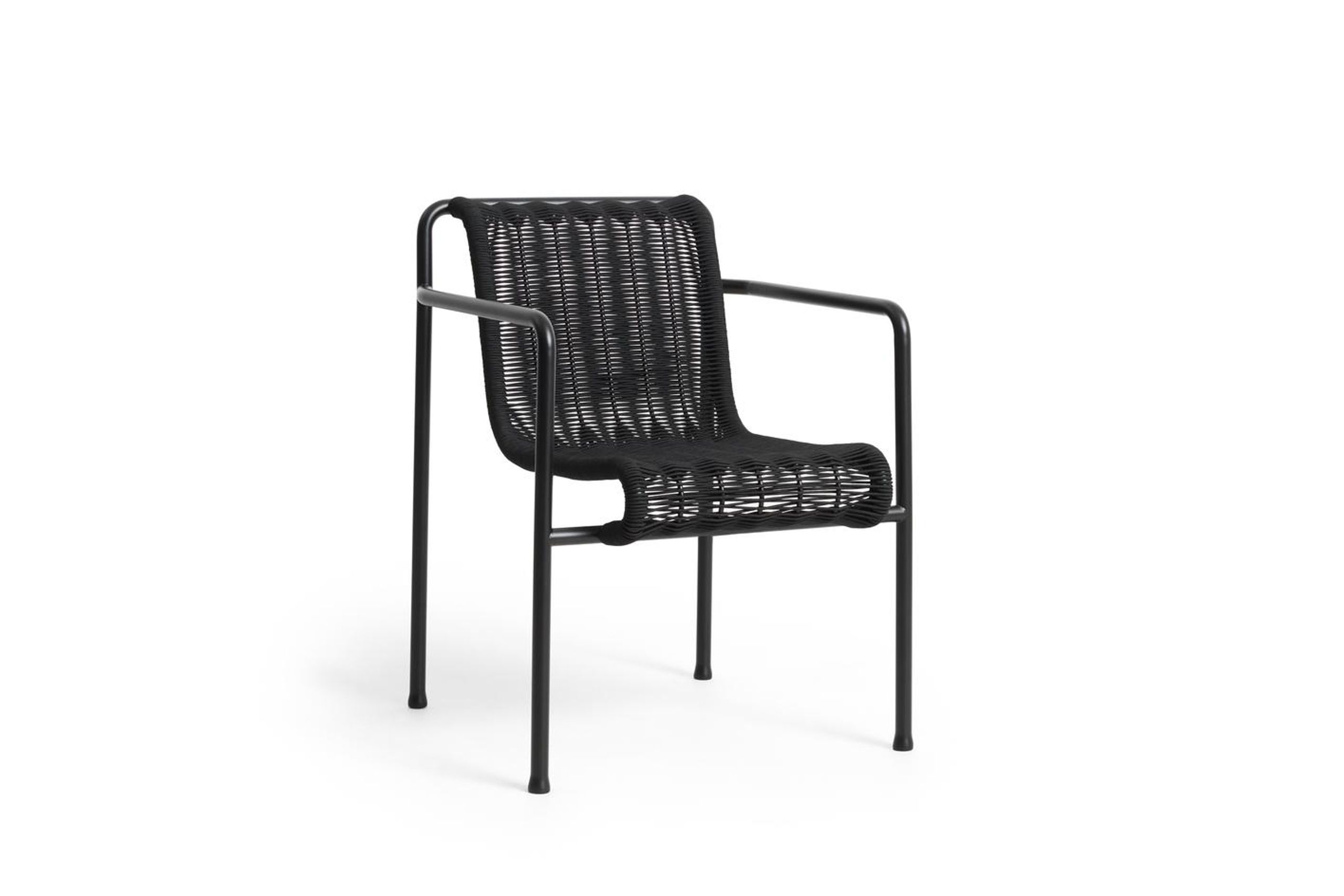 HAY - Spisebordsstol - Palissade Cord Dining Armchair - Anthracite