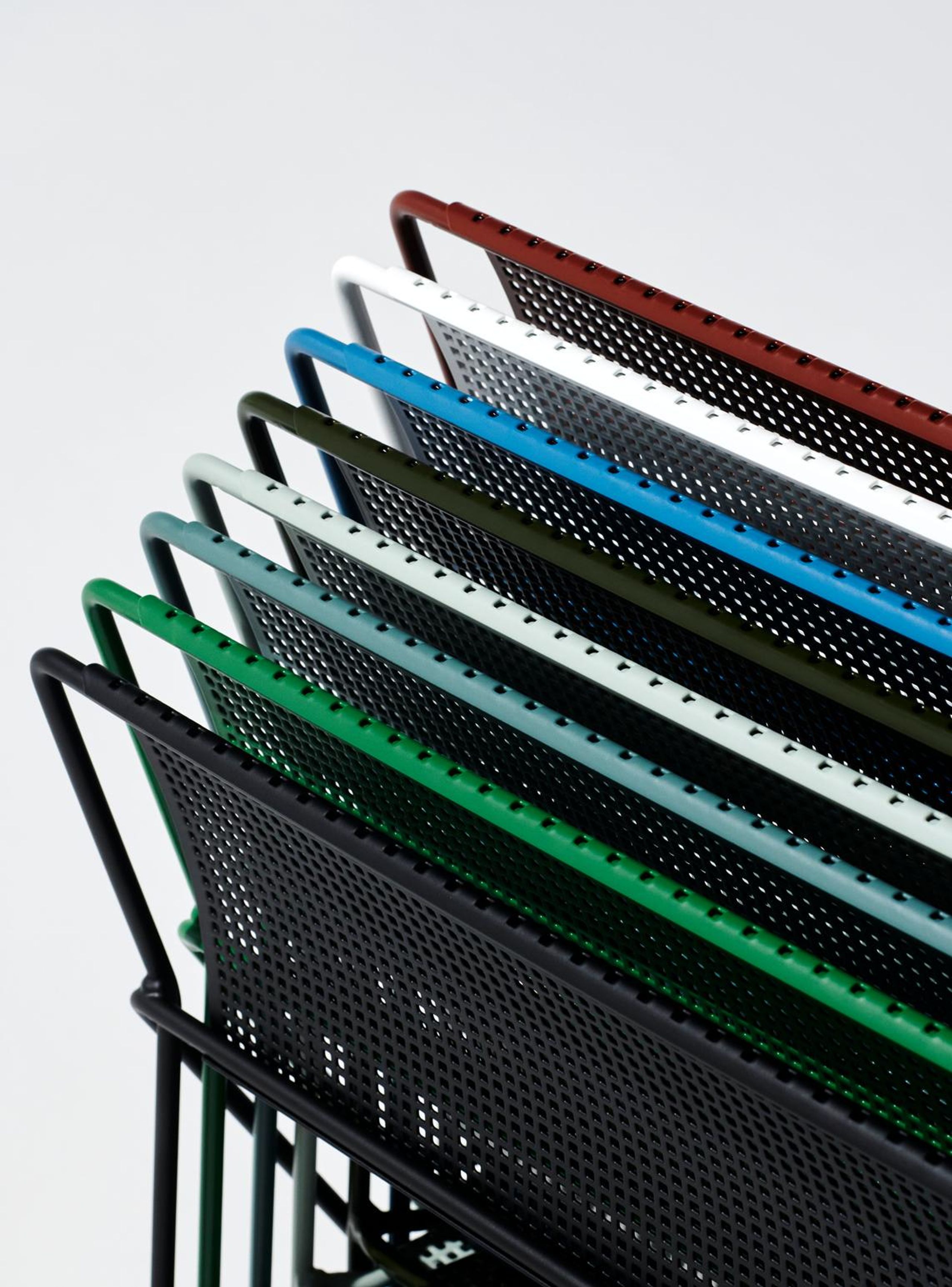 HAY - Jídelní židle - X-line Chair - Black Powder Coated Steel