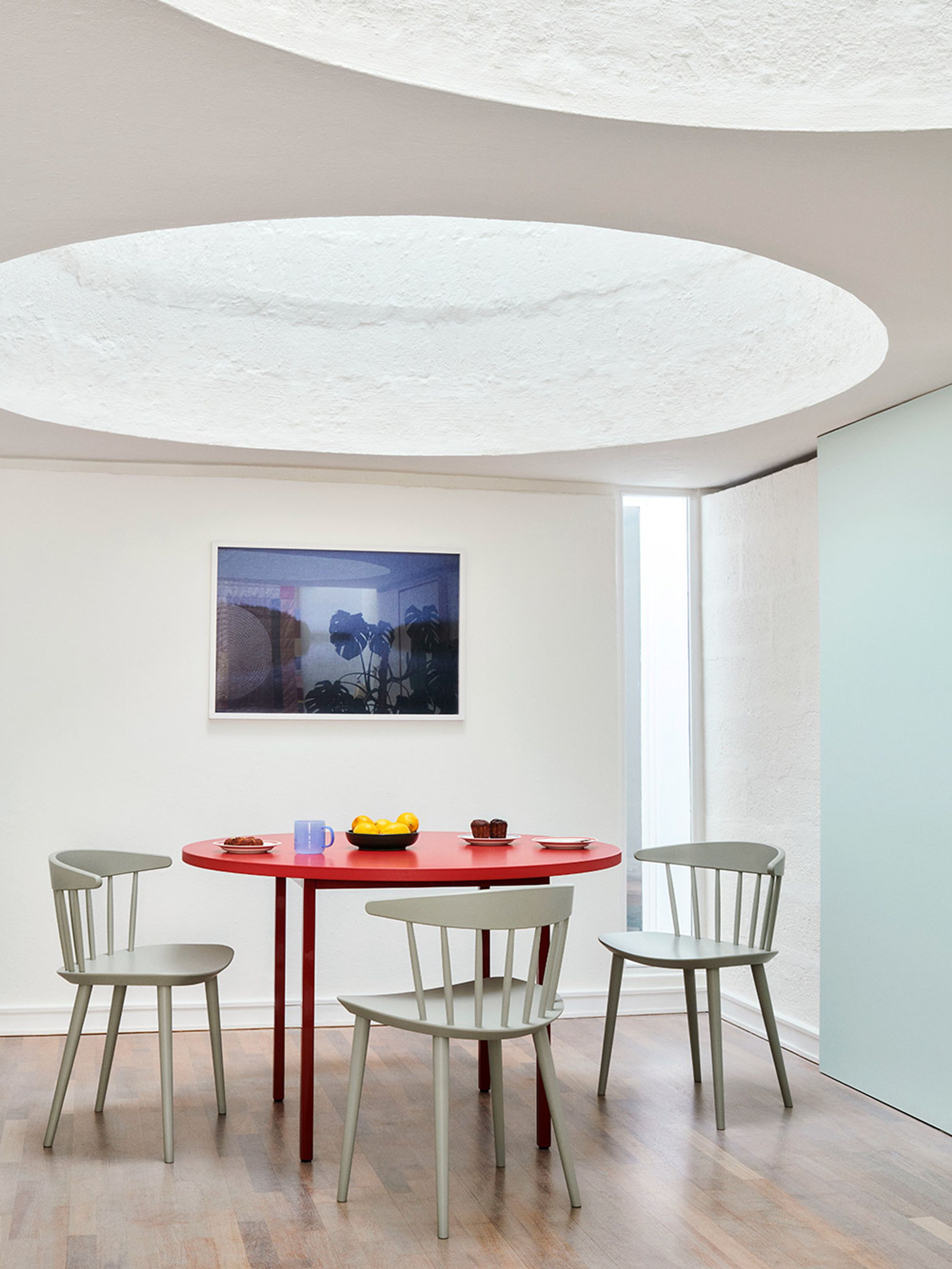 HAY - Dining chair - J104 by Jørgen Bækmark - Dark Oiled Oak