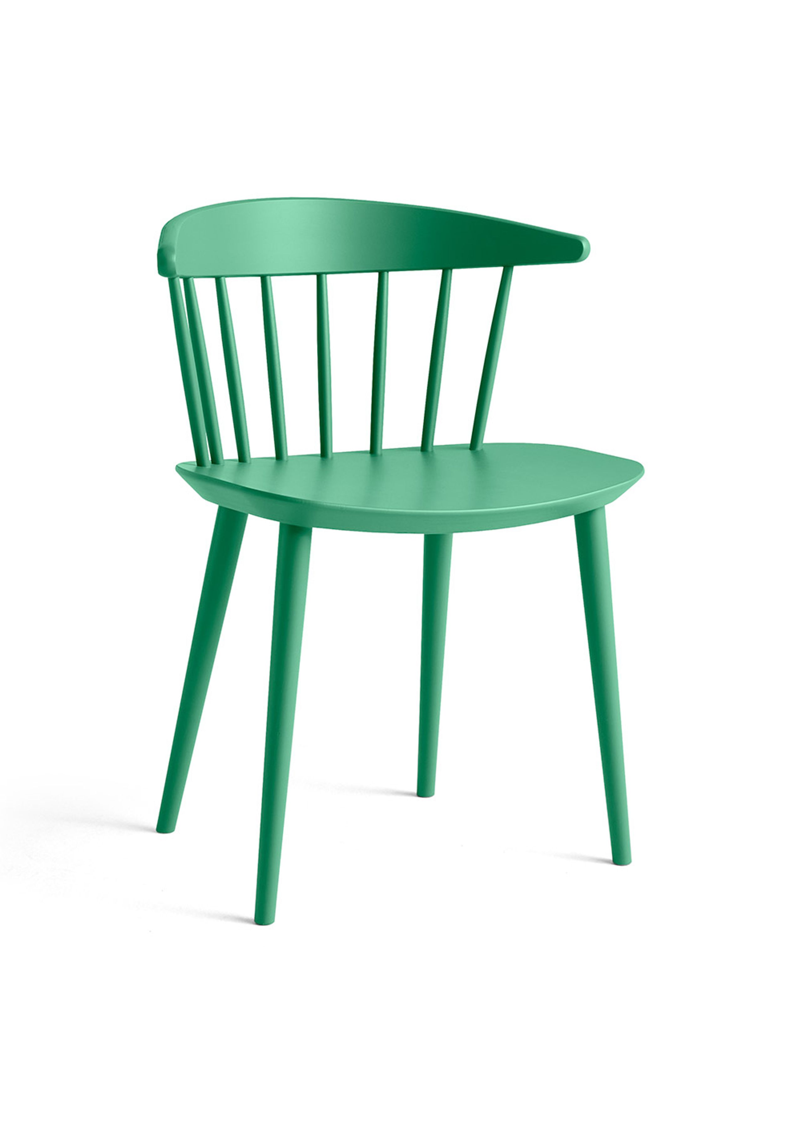 HAY - Dining chair - J104 by Jørgen Bækmark - Jade Green Water-Based Lacquered Beech